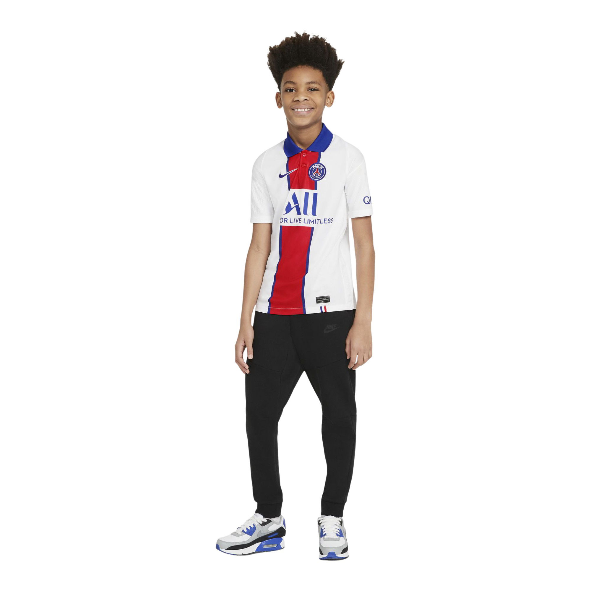 Nike Paris Saint-Germain 2020-2021 Stadyum Deplasman Çocuk Forma