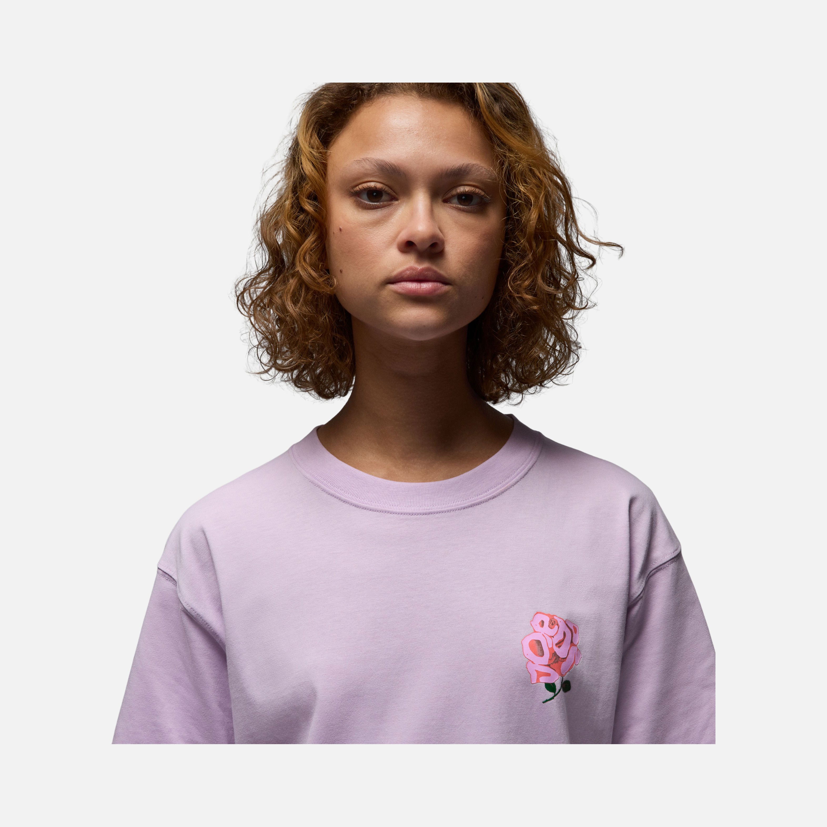 Nike Jordan Ss Gf Gfx Tee Rose Kadın Tişört