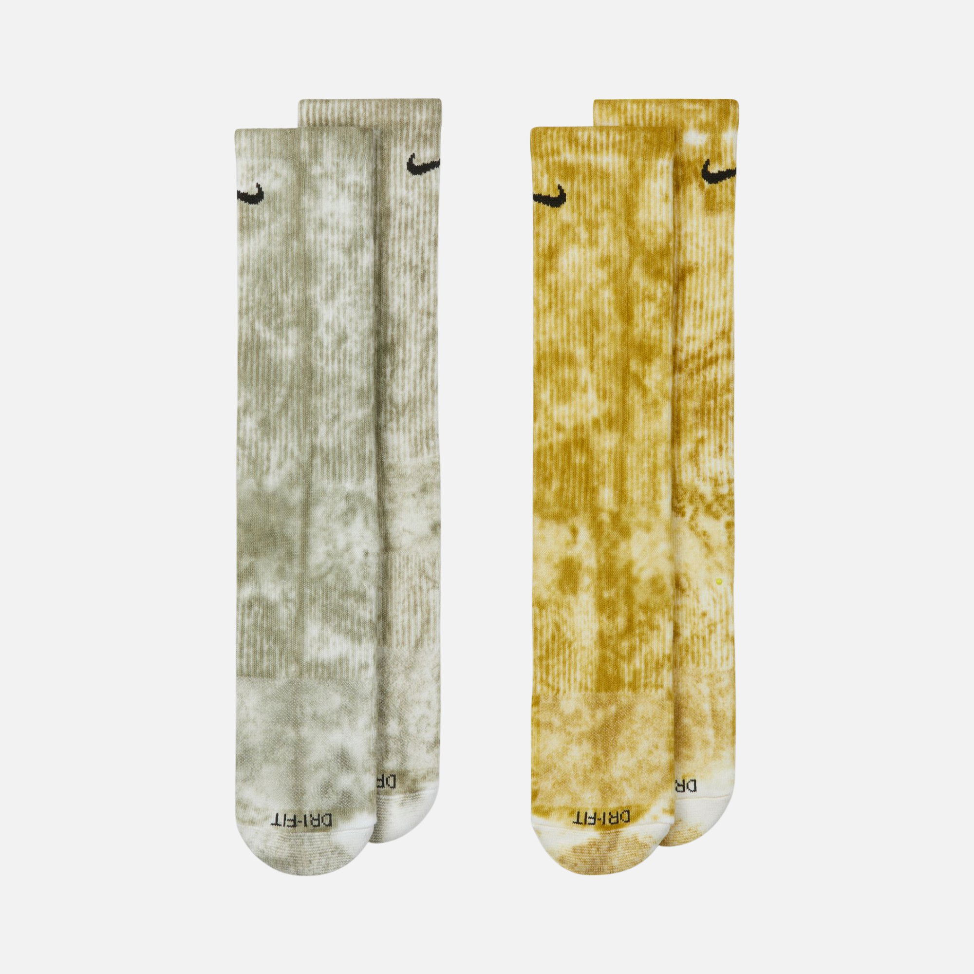 Nike Everyday Plus Cushioned Tie-Dye Crew (2 Pairs) Unisex Çorap