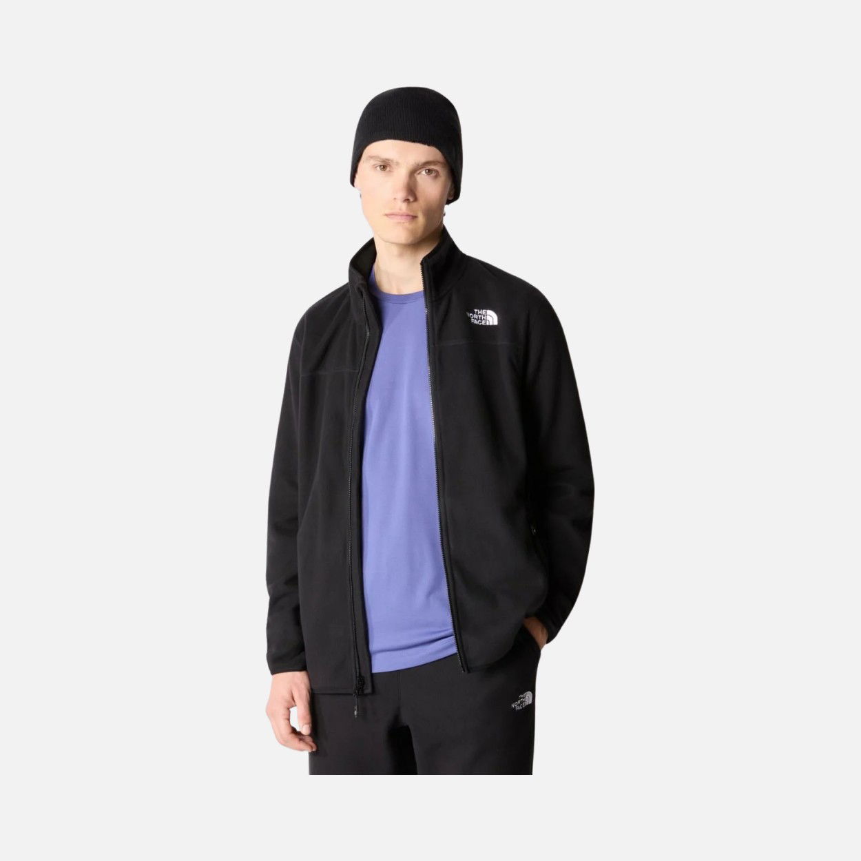 North Face 100 Glacier Fleece Full-Zip Erkek Ceket