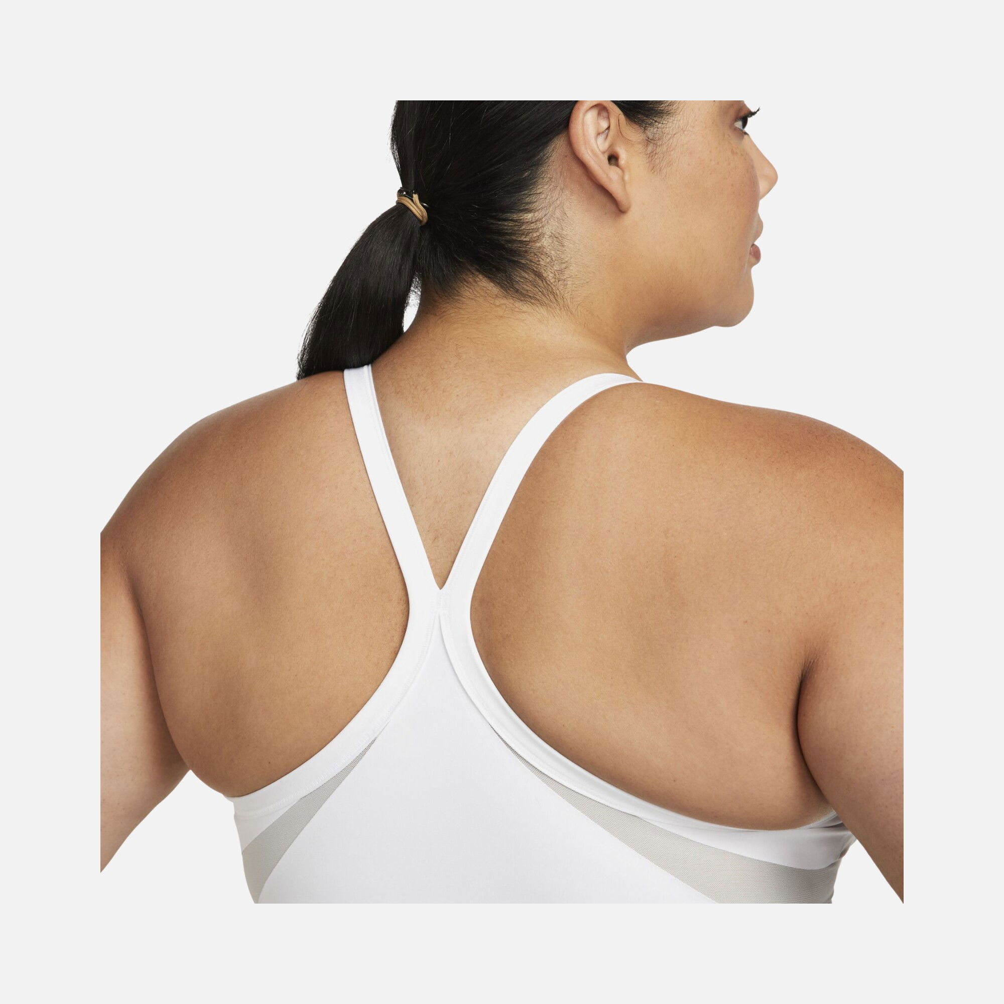 Nike Dri-Fit Indy Light-Support Padded V-Neck (Plus-Size) Kadın Bra