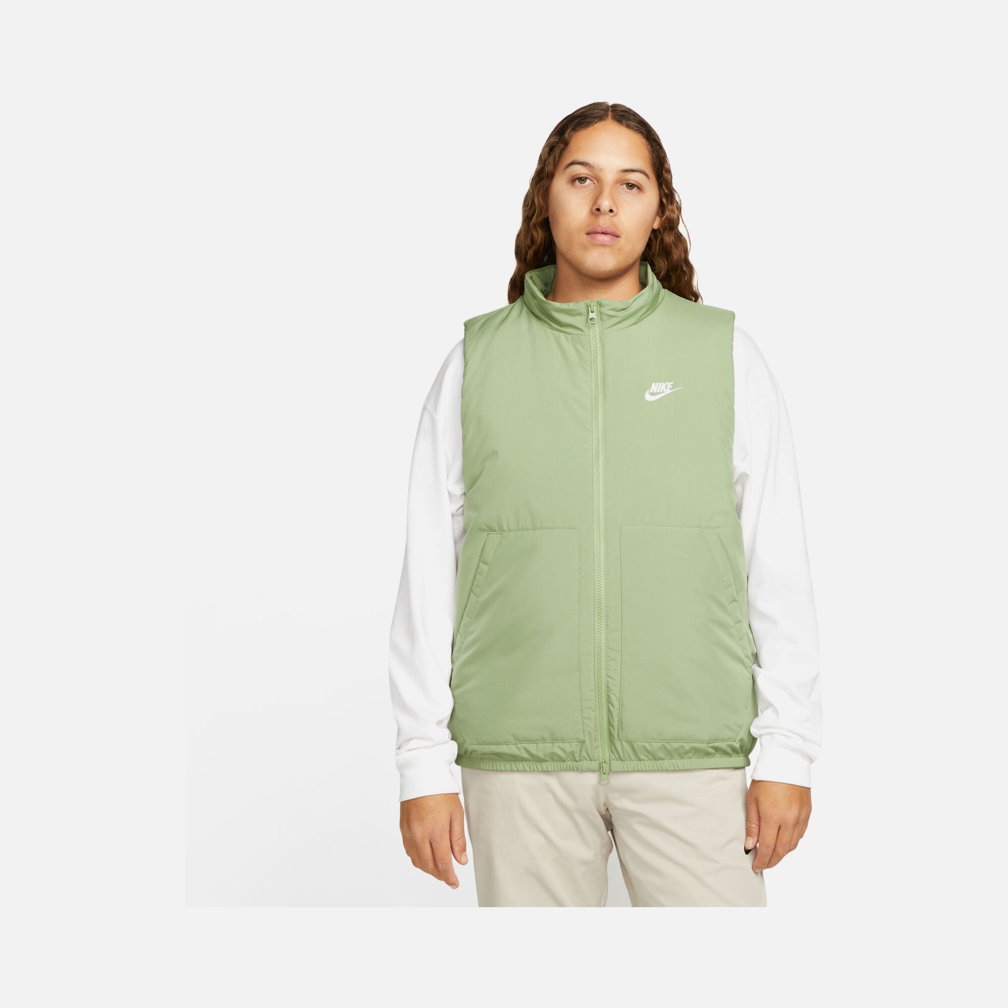 Nike Sportswear Therma-Fit Club Woven Insulated Full-Zip Erkek Yelek