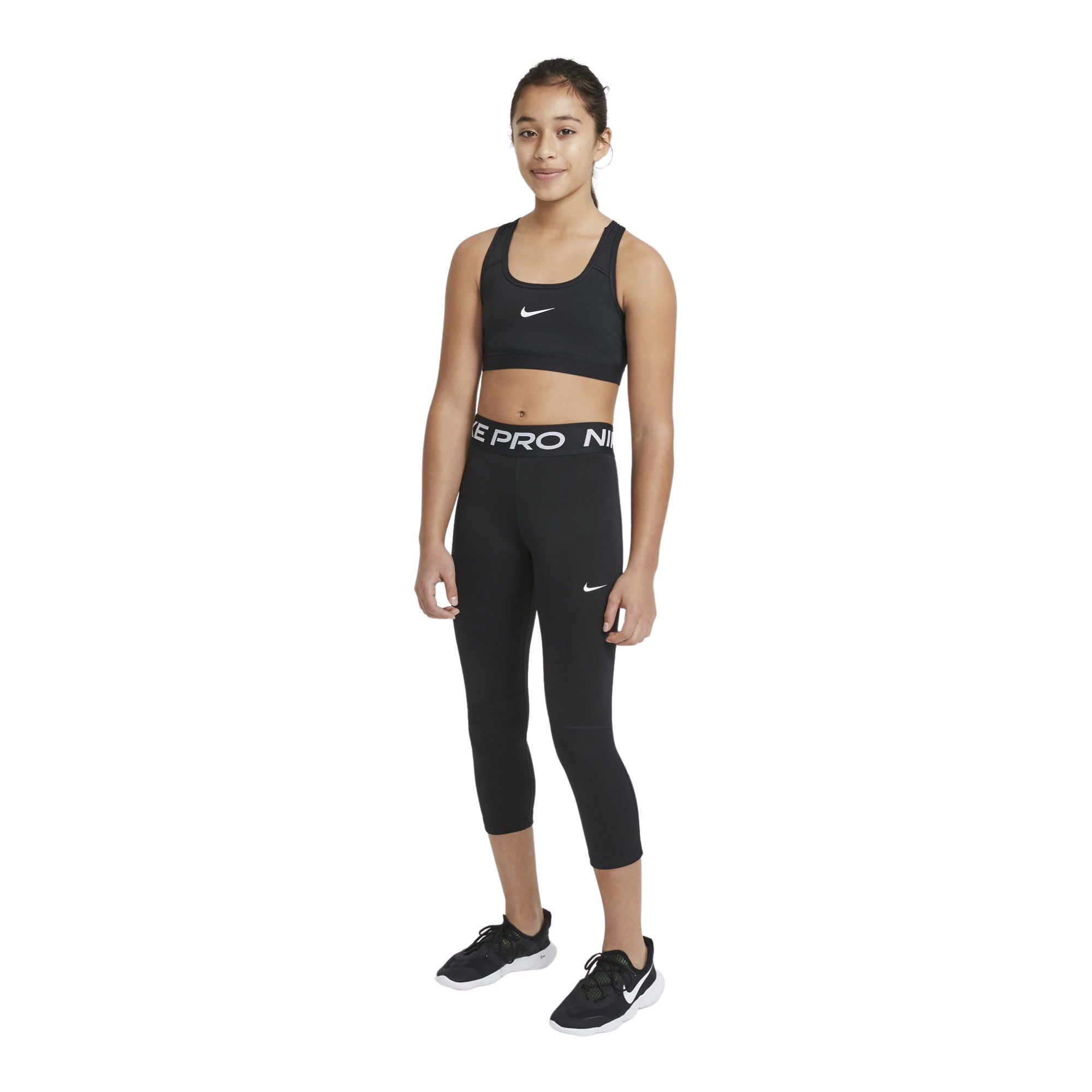 Nike Pro Capri Leggings (Girls') Çocuk Tayt