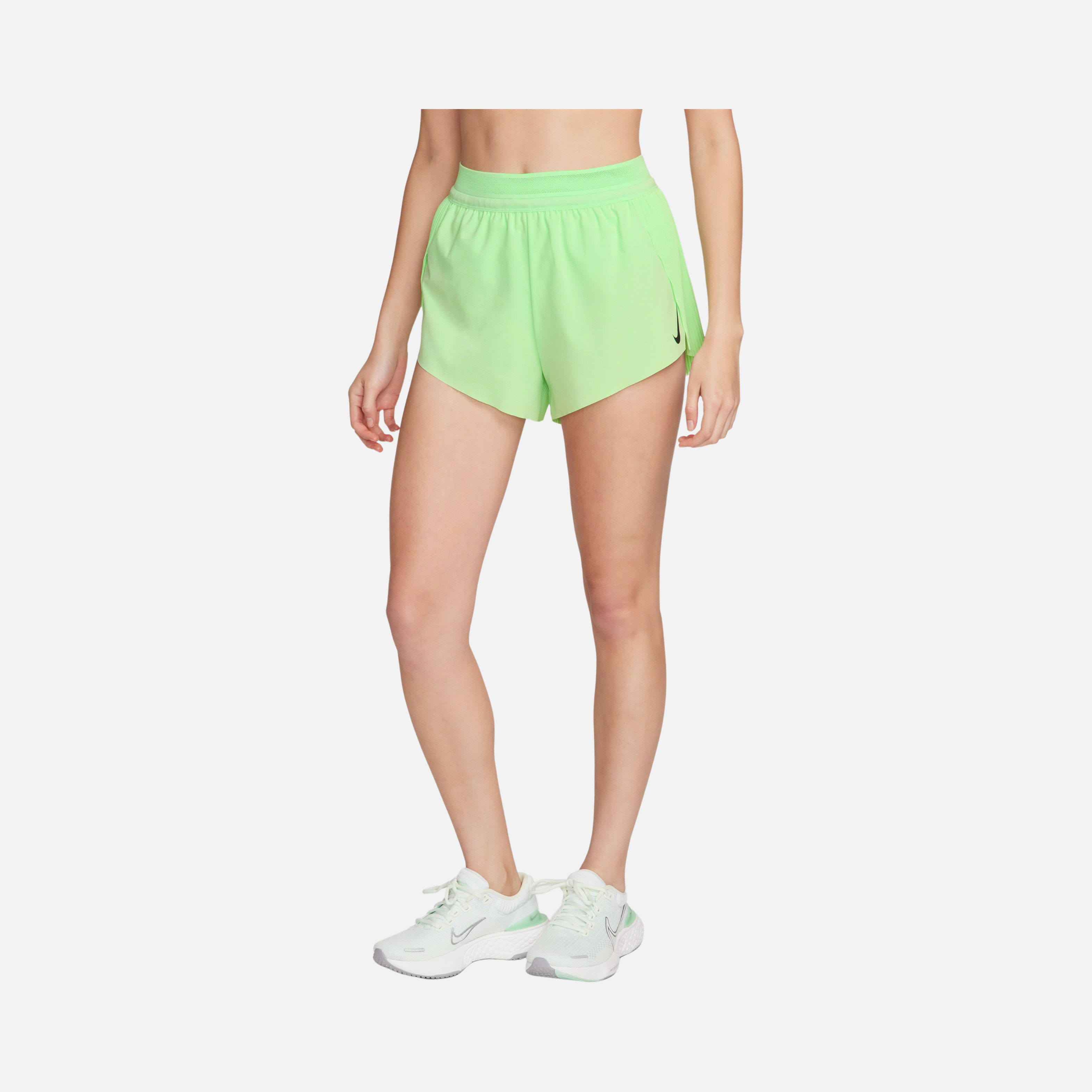 Nike AeroSwift Dri-Fit ADV Mid-Rise Brief-Lined 3" Running Kadın Şort