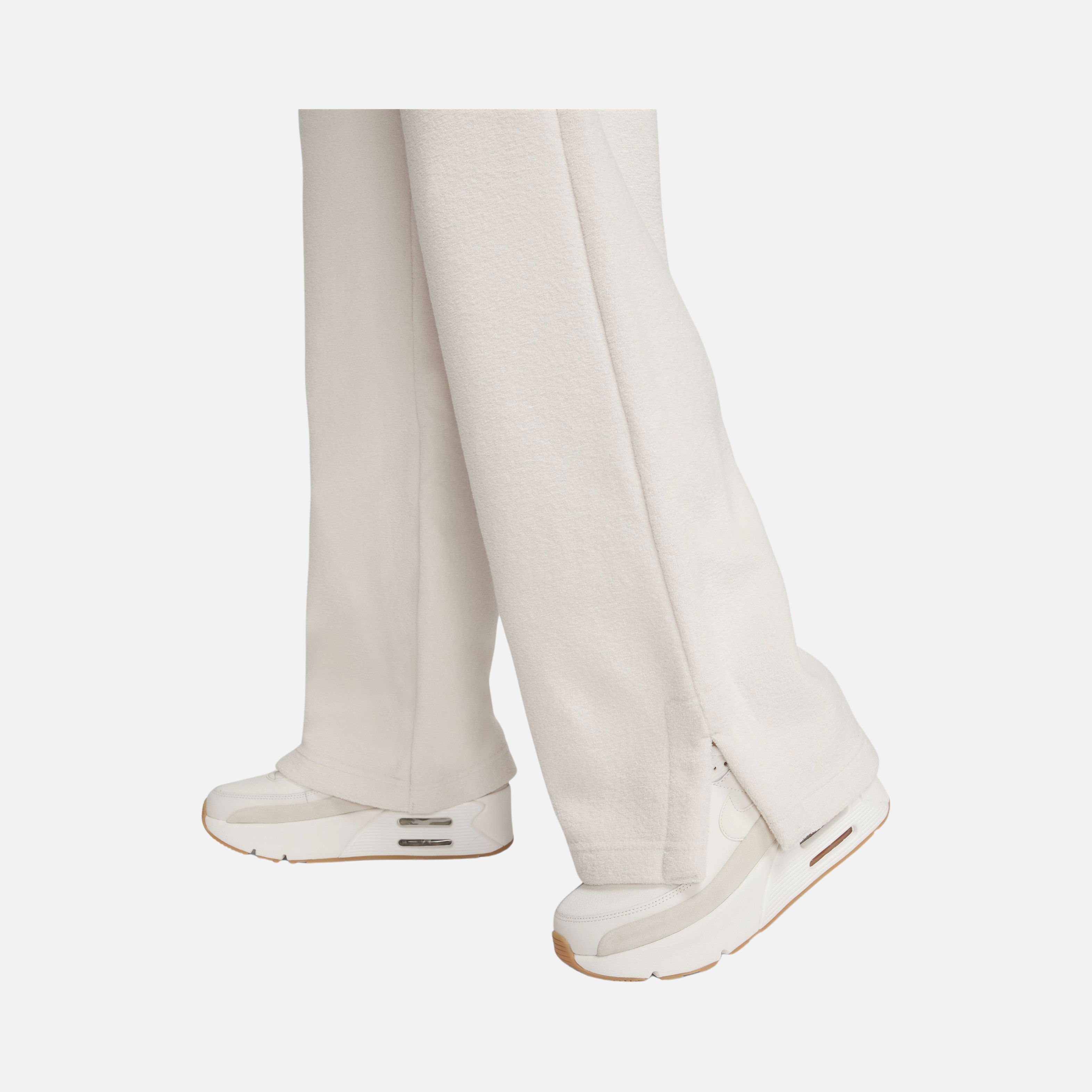 Nike Sportswear Phoenix Plush High-Waisted Wide-Leg Cozy Fleece Kadın Pantolon