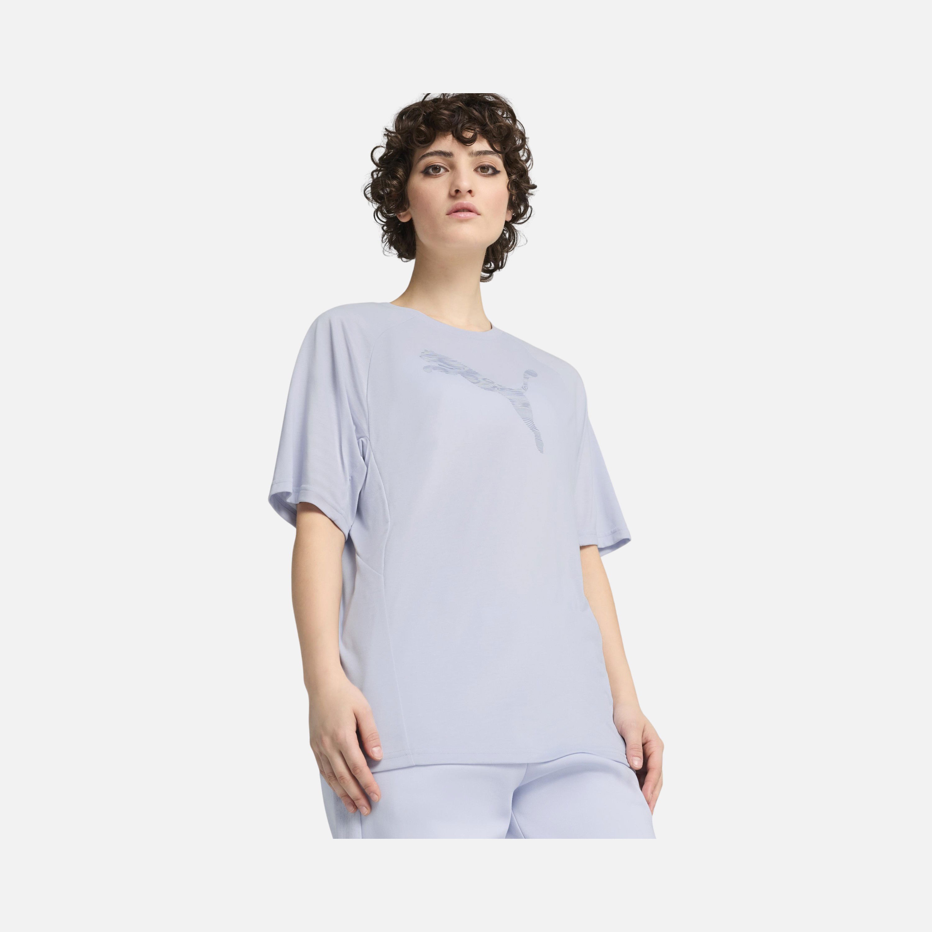 Puma Sportswear Evostripe Relaxed DryCELL Short-Sleeve Kadın Tişört