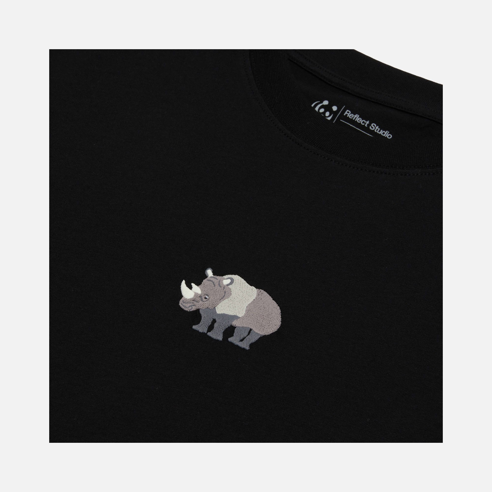 WWF Sportswear Gergedan Embroidered Oversize Short-Sleeve Unisex Tişört