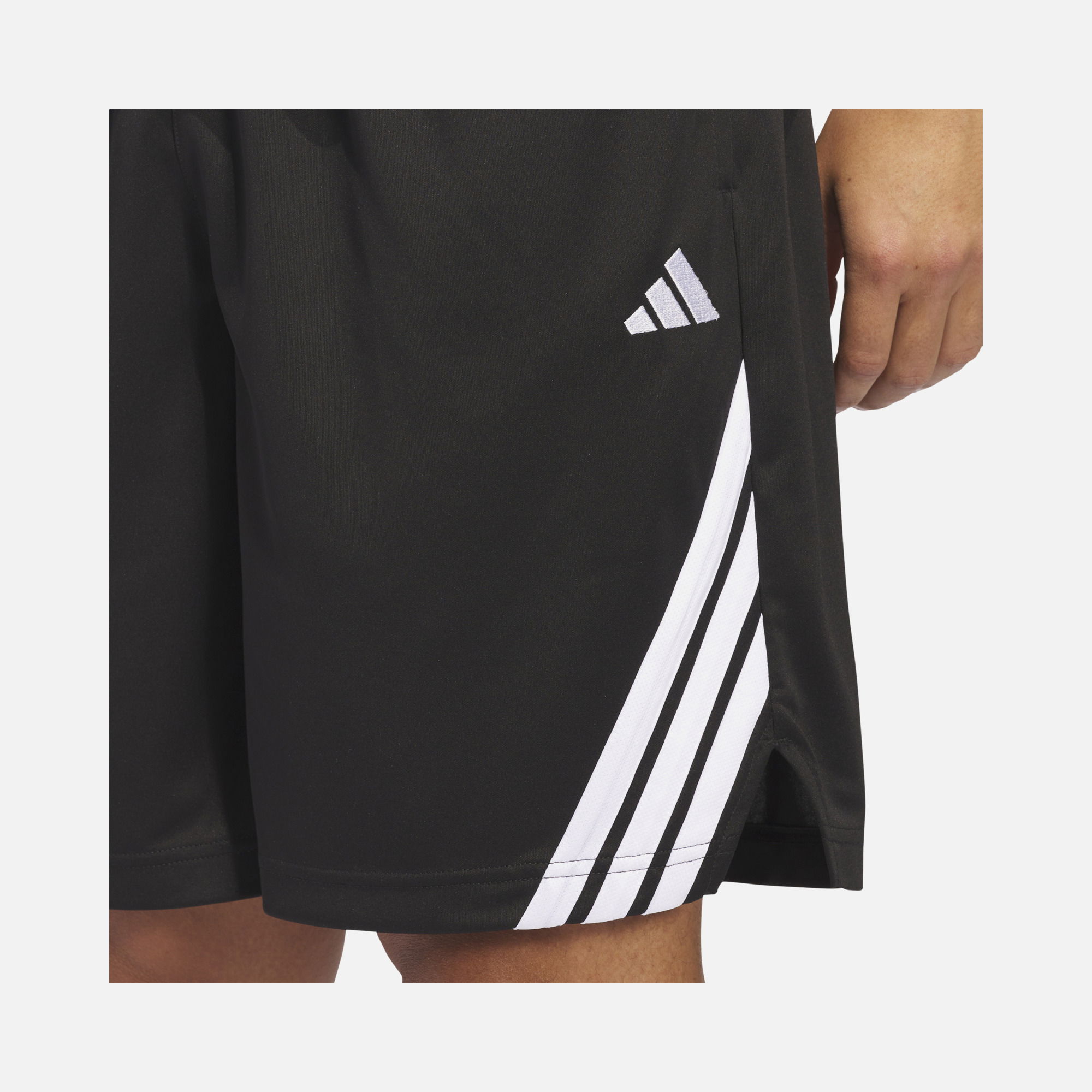 adidas  AEROREADY Legends 3-Stripes Knitted Fabric Basketball Erkek Şort
