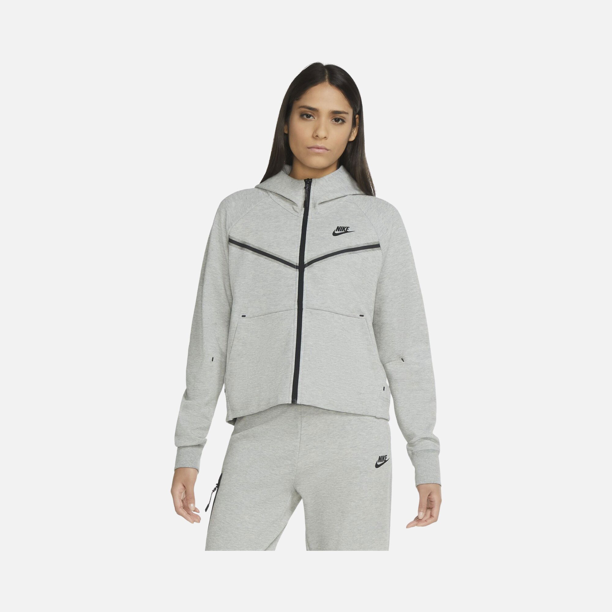 Nike Sportswear Tech Fleece Windrunner Full-Zip Hoodie (Plus Size) Kadın Sweatshirt