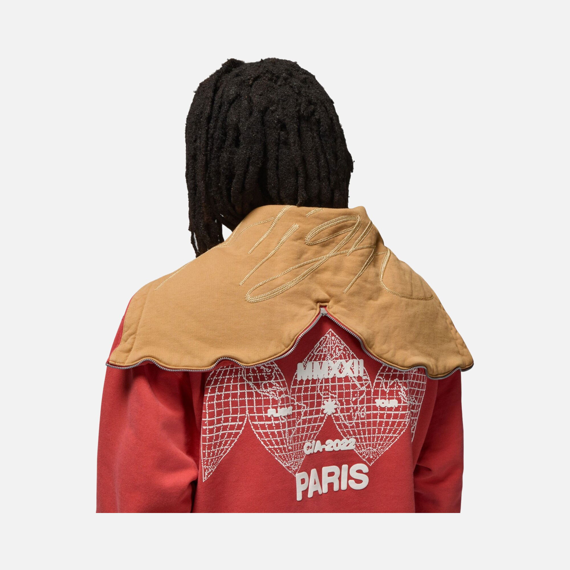 Nike Jordan Flight Paris Heritage Fleece Pullover Hoodie Erkek Sweatshirt