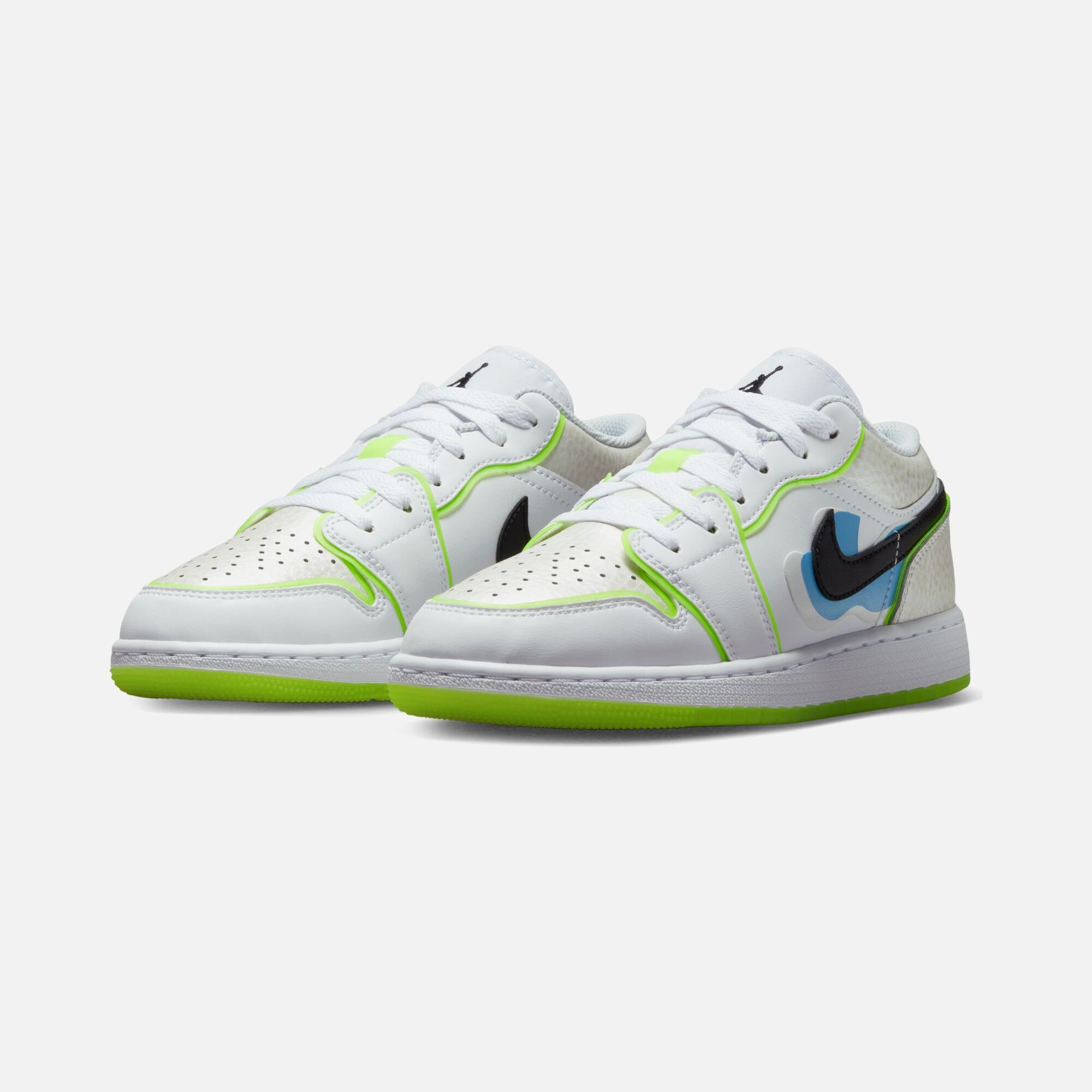 Nike Air Jordan 1 Low SE "Warped Swoosh" (GS) Spor Ayakkabı