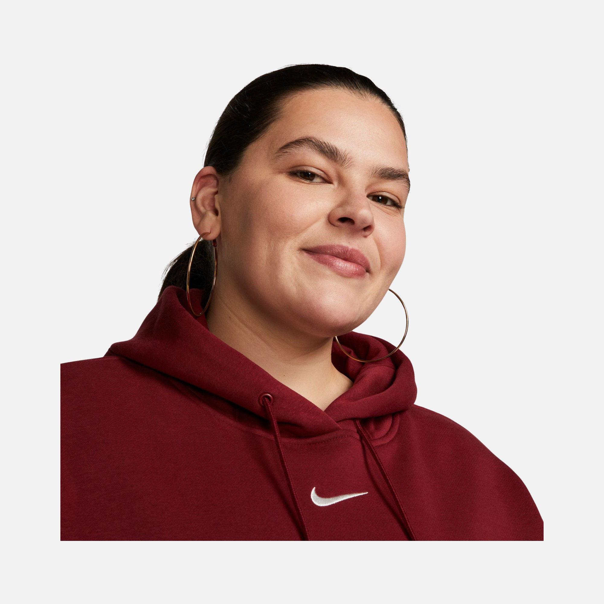 Nike Sportswear Phoenix Fleece Oversized Pullover Hoodie (Plus Size) Kadın Sweatshirt