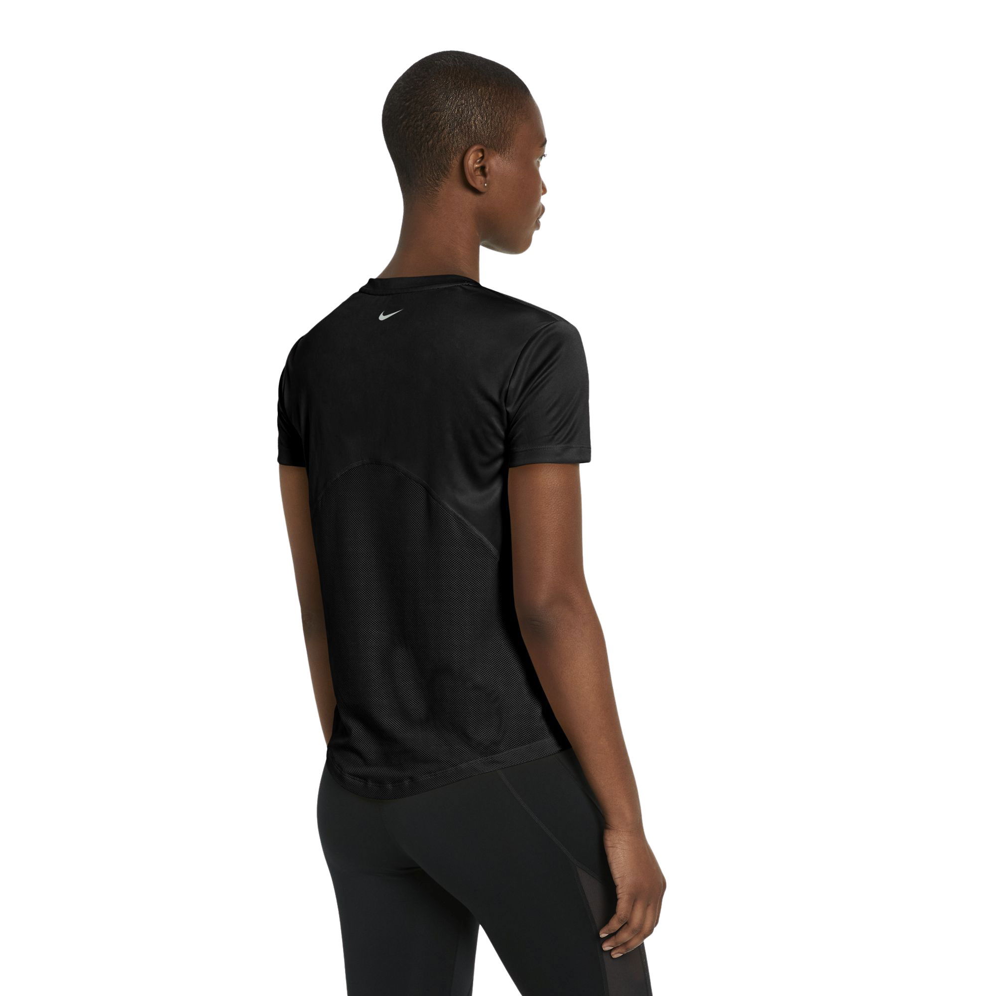 Nike Dri-Fit Miler Vneck Running Short-Sleeve Kadın Tişört