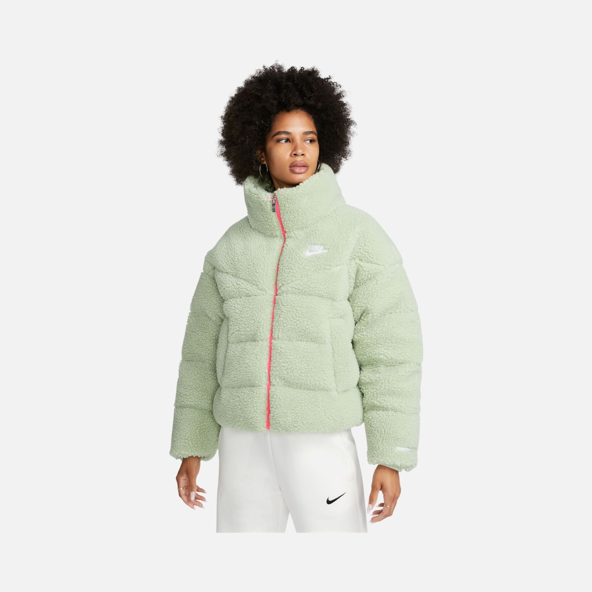 Nike Sportswear Therma-Fit City Series Synthetic Fill High-Pile Fleece Full-Zip Kadın Ceket