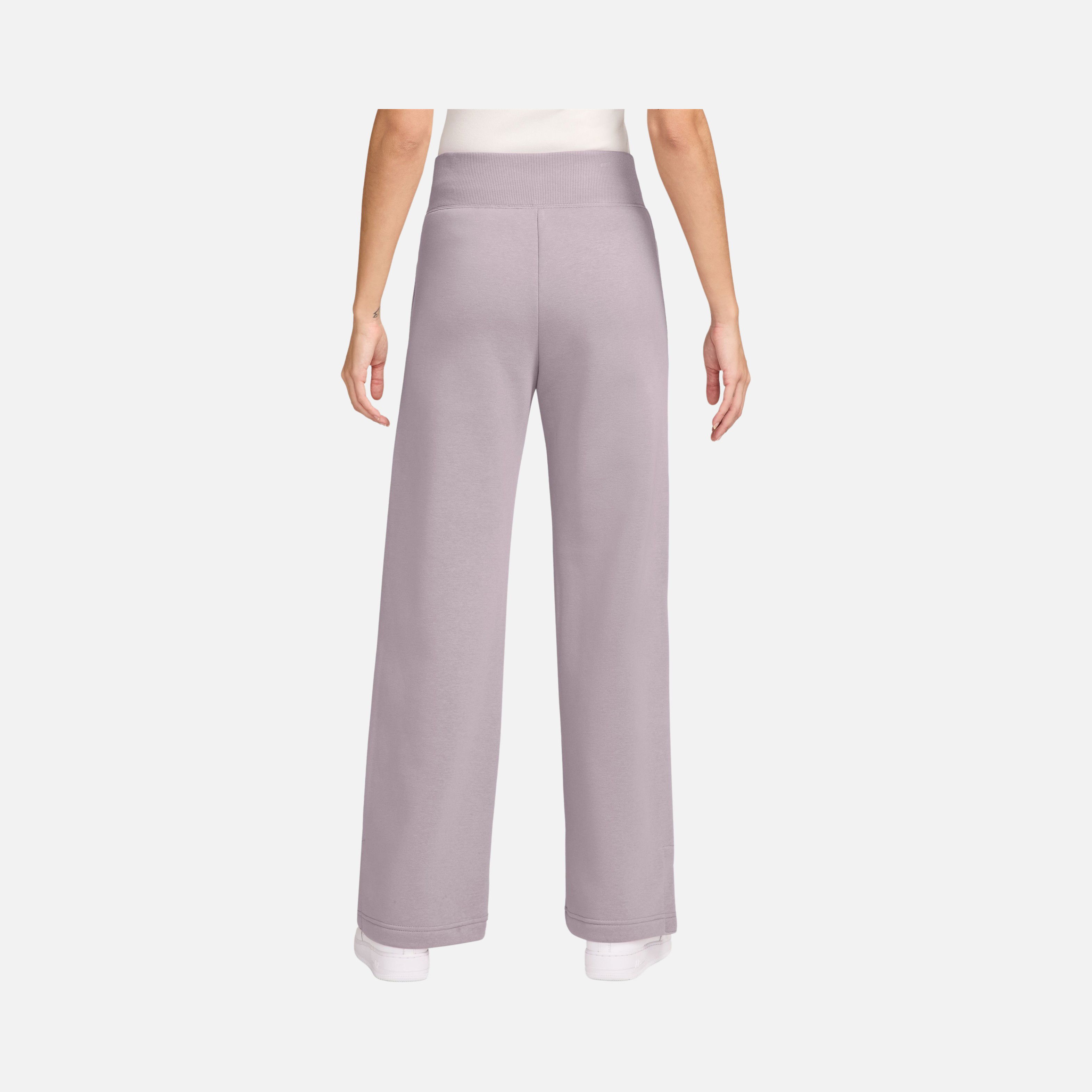 Nike Sportswear Phoenix Fleece High Waisted Wide Leg Logo Kadın Eşofman Altı