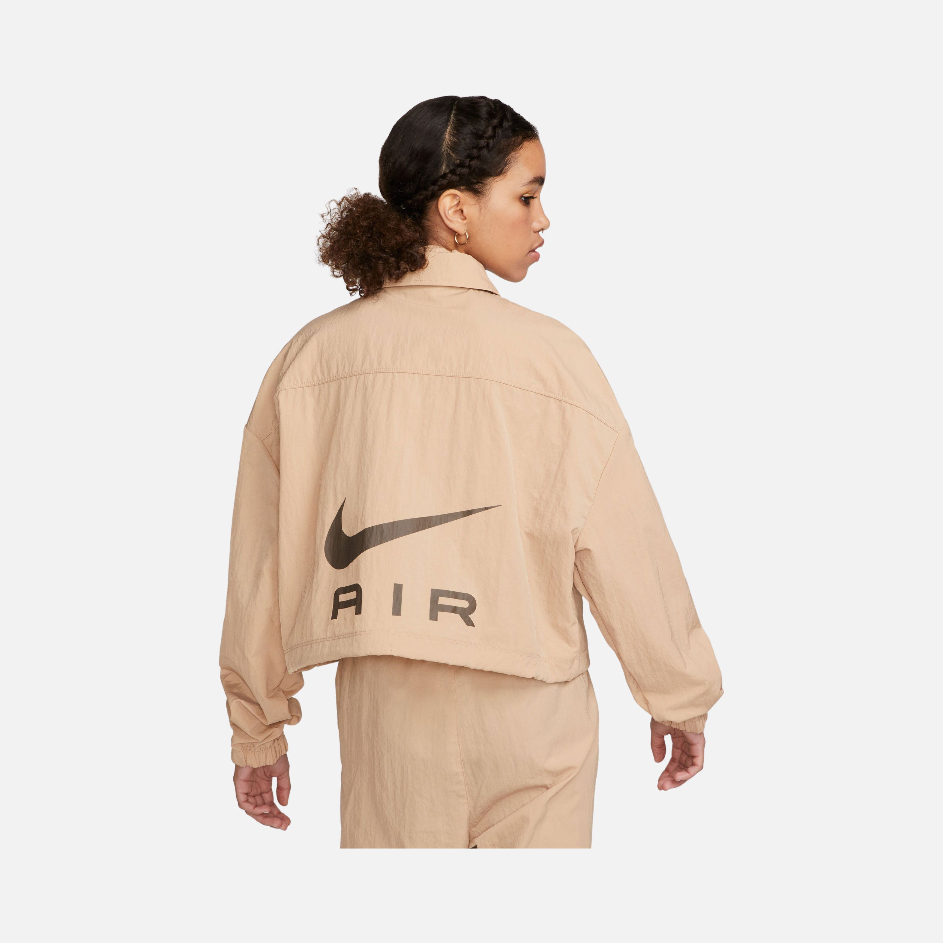 Nike Sportswear Air Woven Mod Crop Full Snap Fastener Kadın Ceket