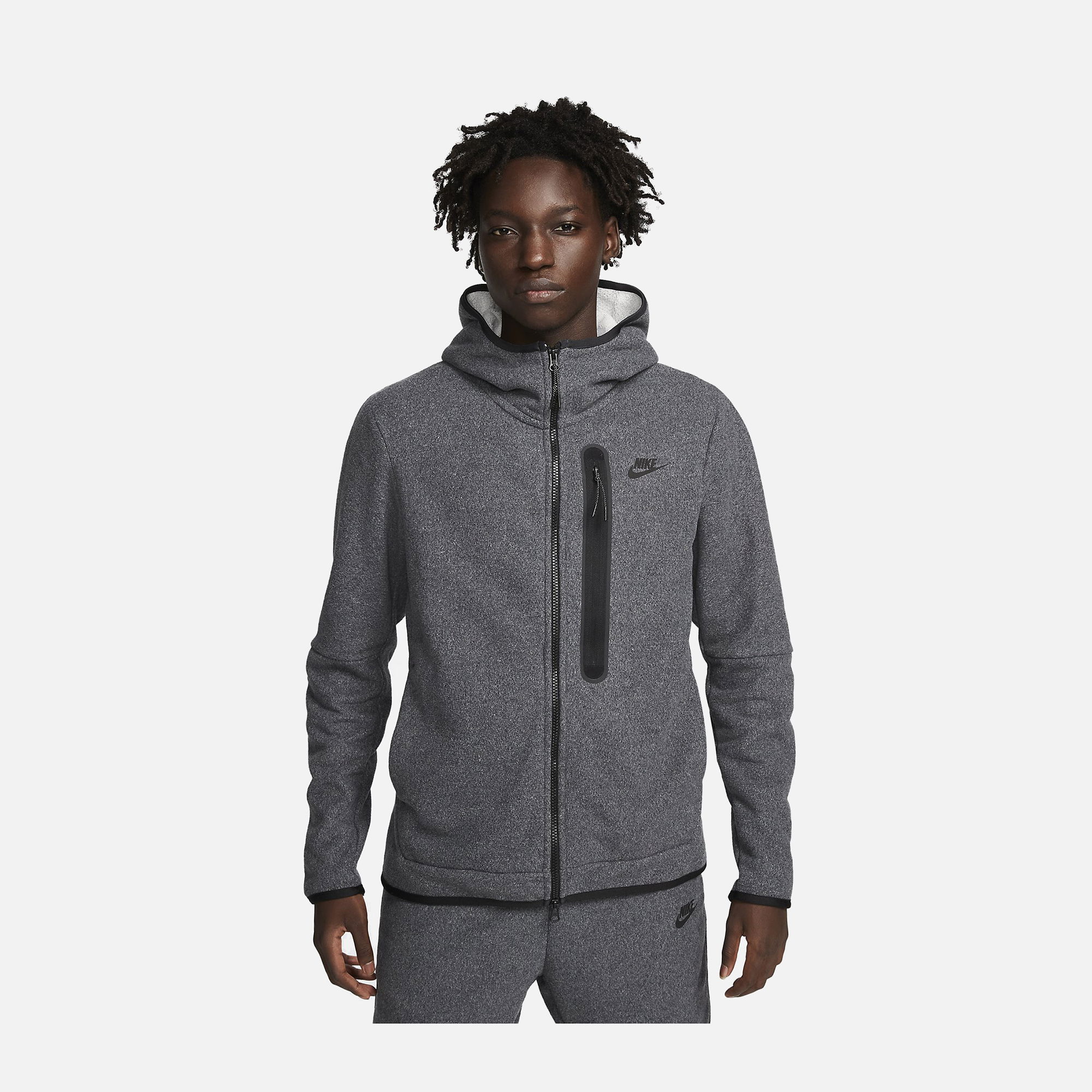 Nike Sportswear Tech Fleece Winter Full-Zip Hoodie Erkek Sweatshirt