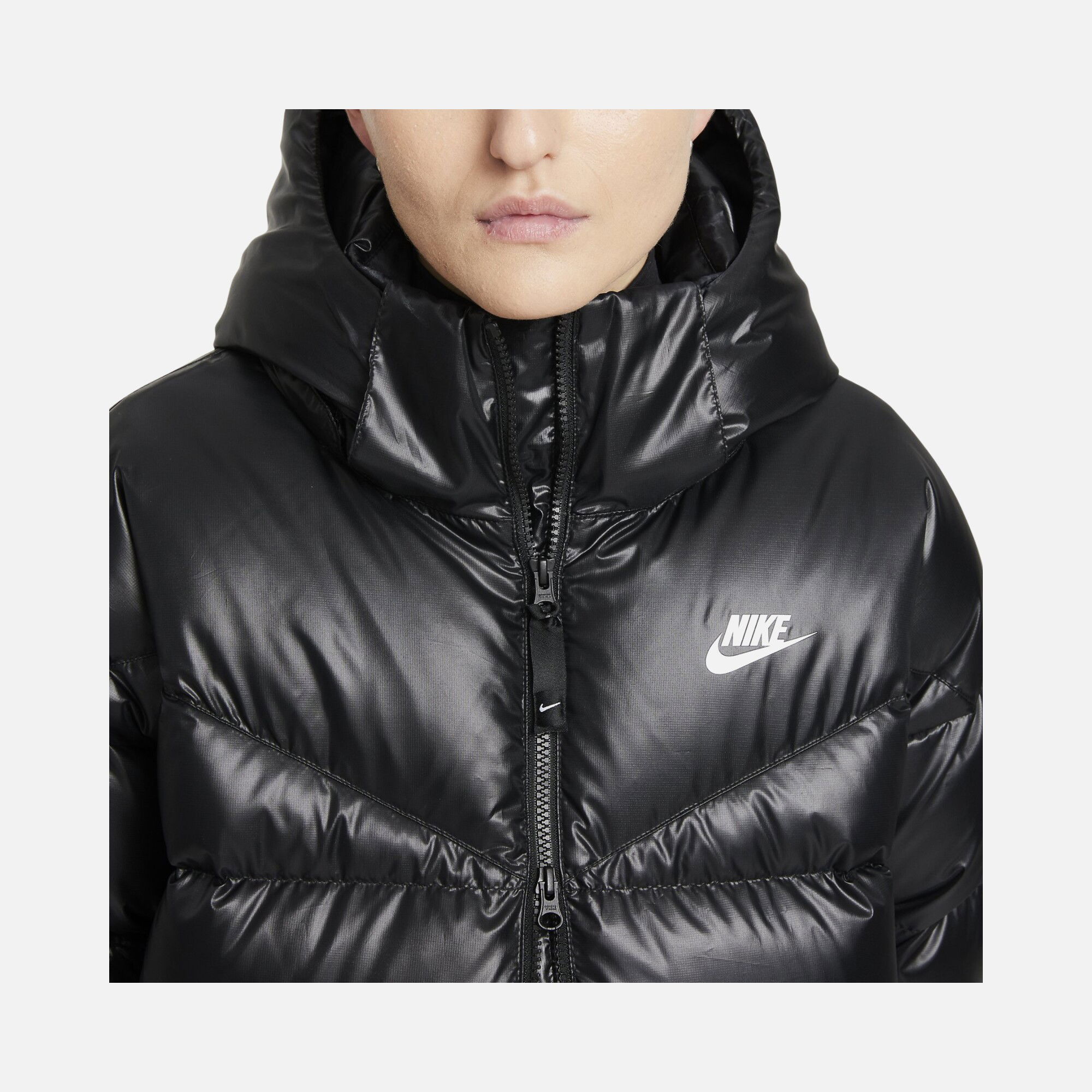 Nike Sportswear Therma-Fit Repel Synthetic-Fill Full-Zip Hoodie Kadın Parka