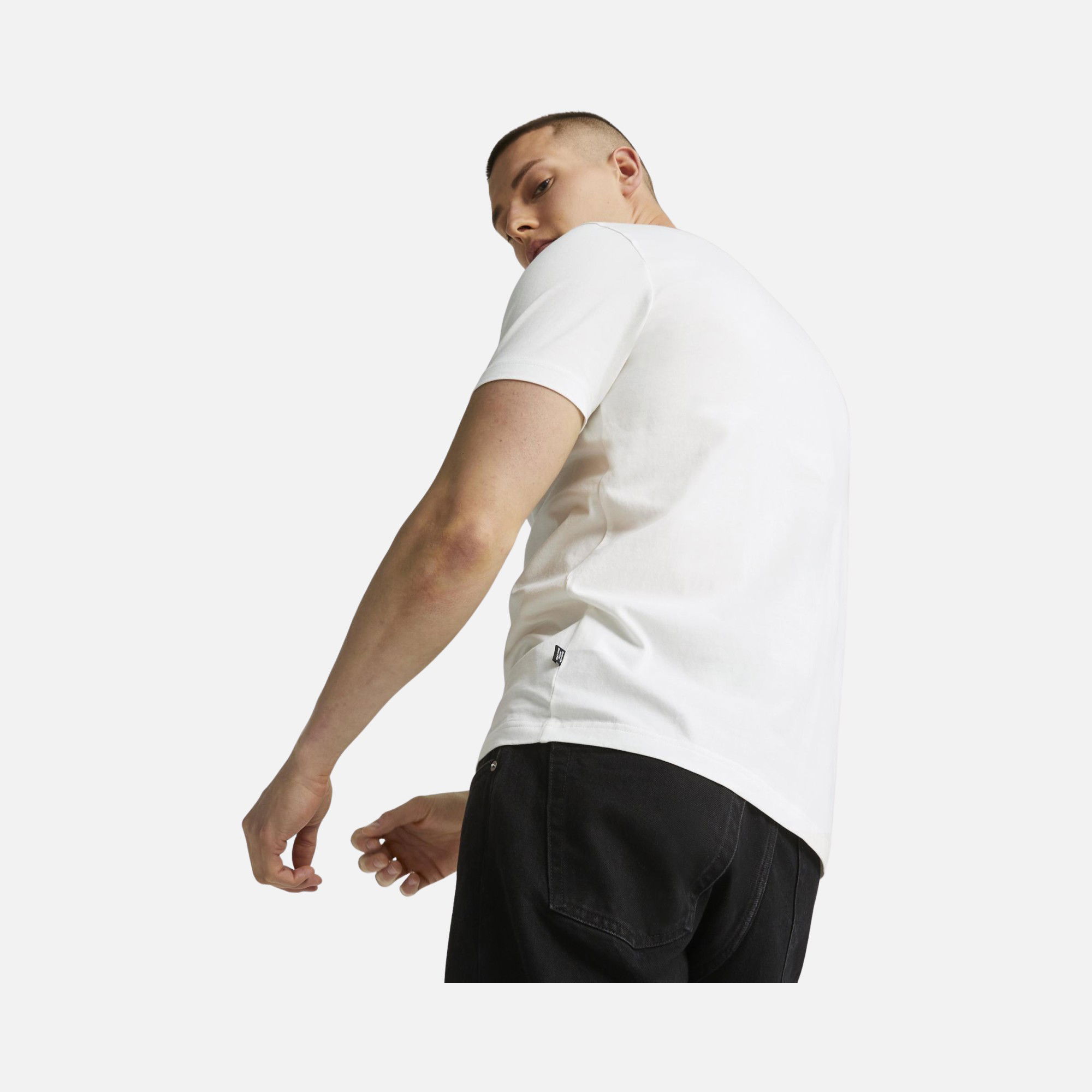 Puma Sportswear Essential Elevated Embroidered Short-Sleeve Erkek Tişört