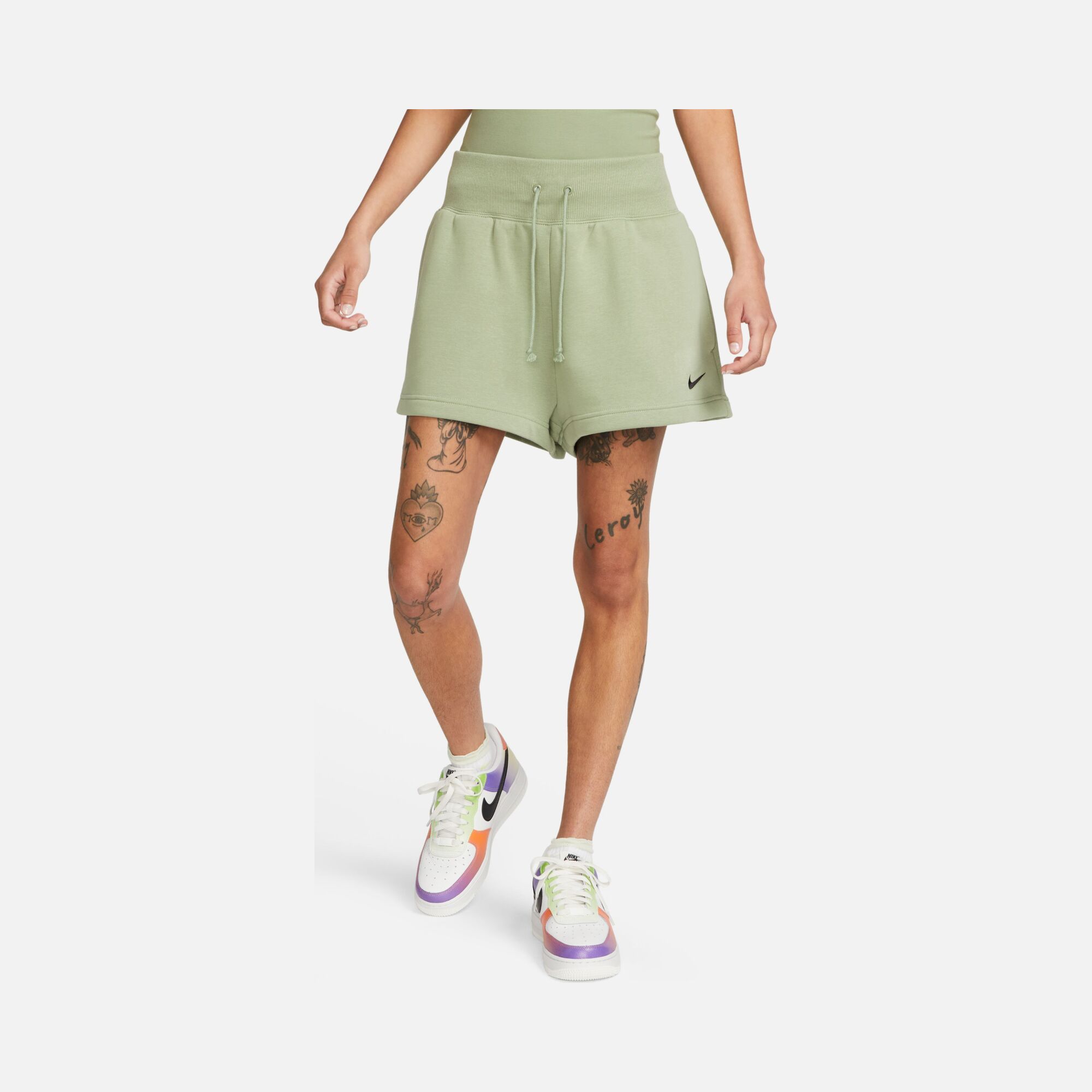 Nike Sportswear Phoenix Fleece High-Waisted Kadın Şort