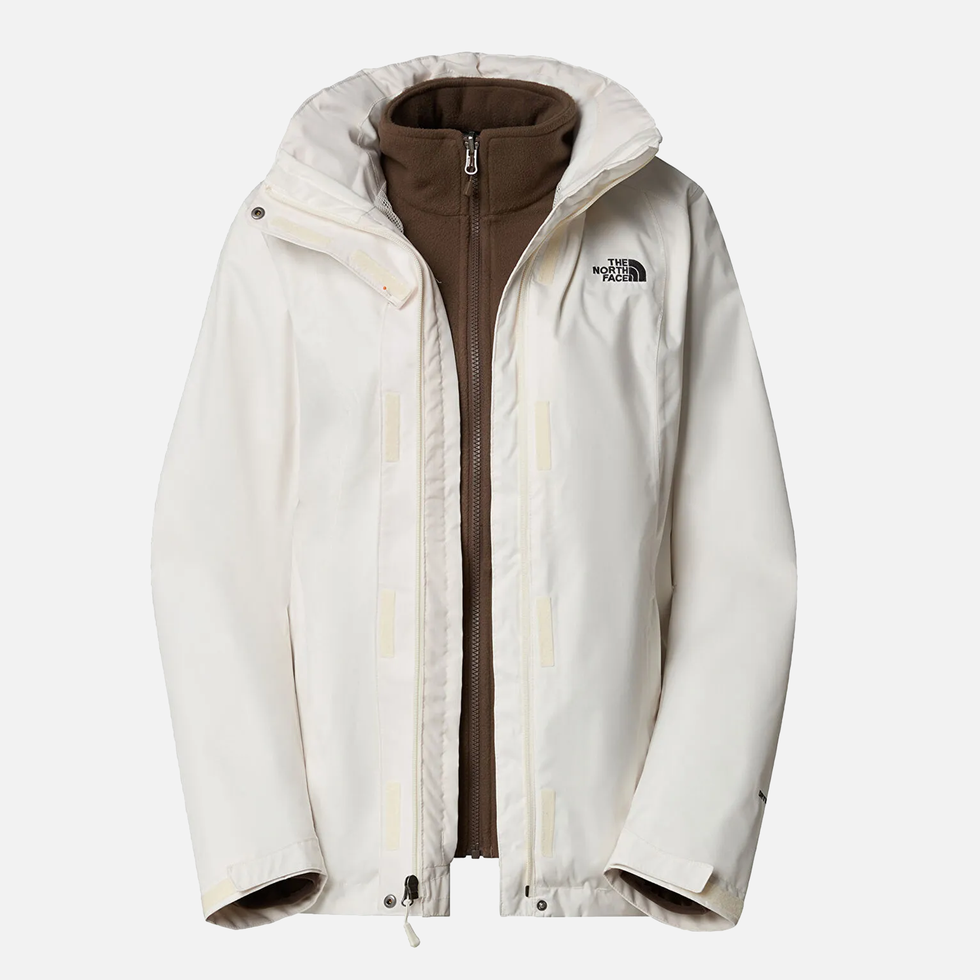 North Face Evolve II Triclimate DryVent™ 3-in-1 Full-Zip Hoodie Kadın Mont