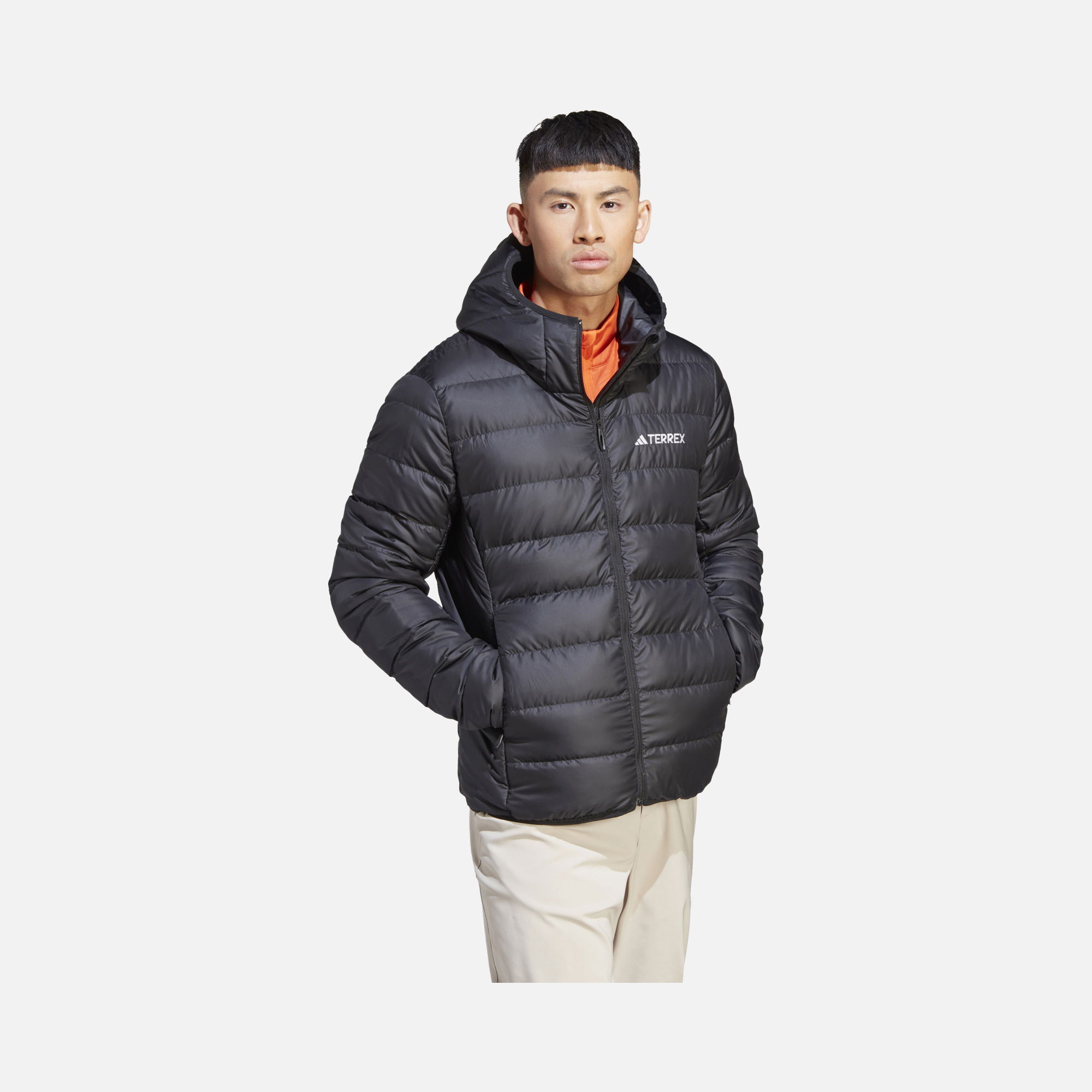 adidas Terrex Multi Light Down Full-Zip Hoodie Erkek Ceket