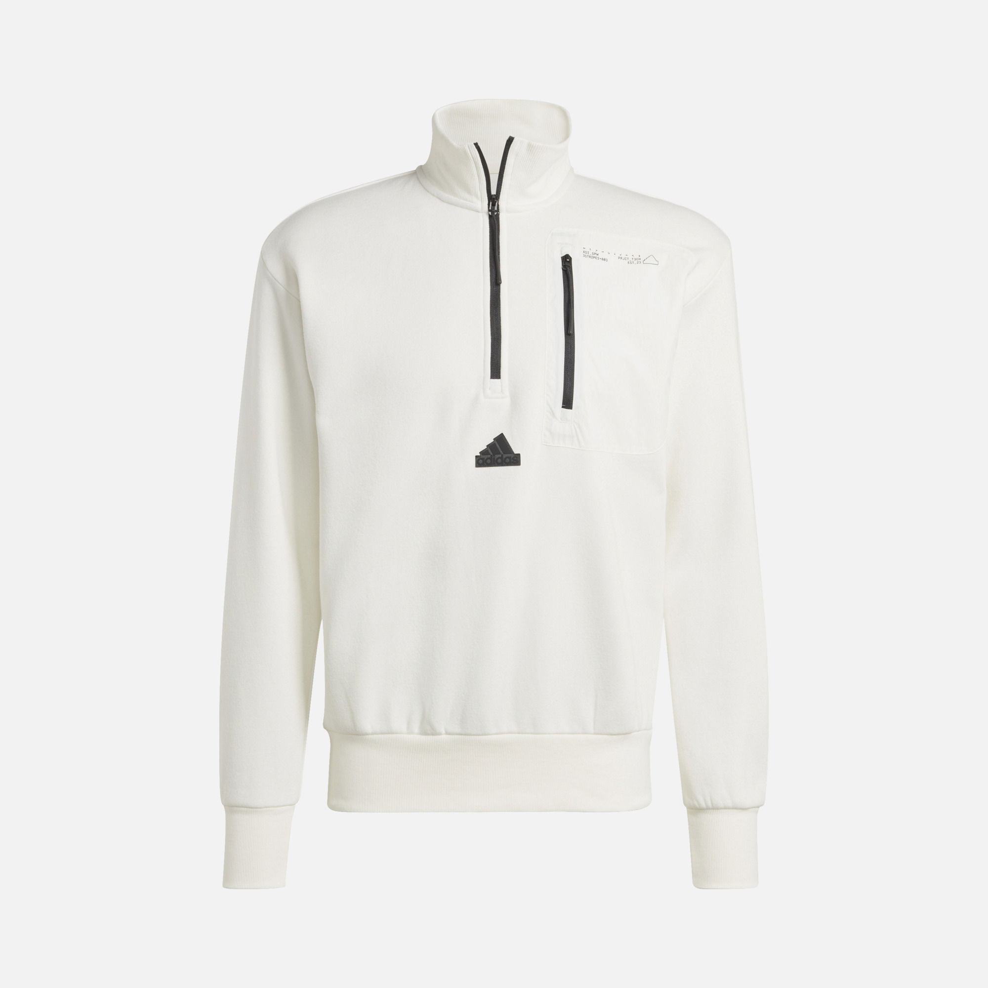 adidas Sportswear City Escape Fleece Half-Zip Erkek Sweatshirt