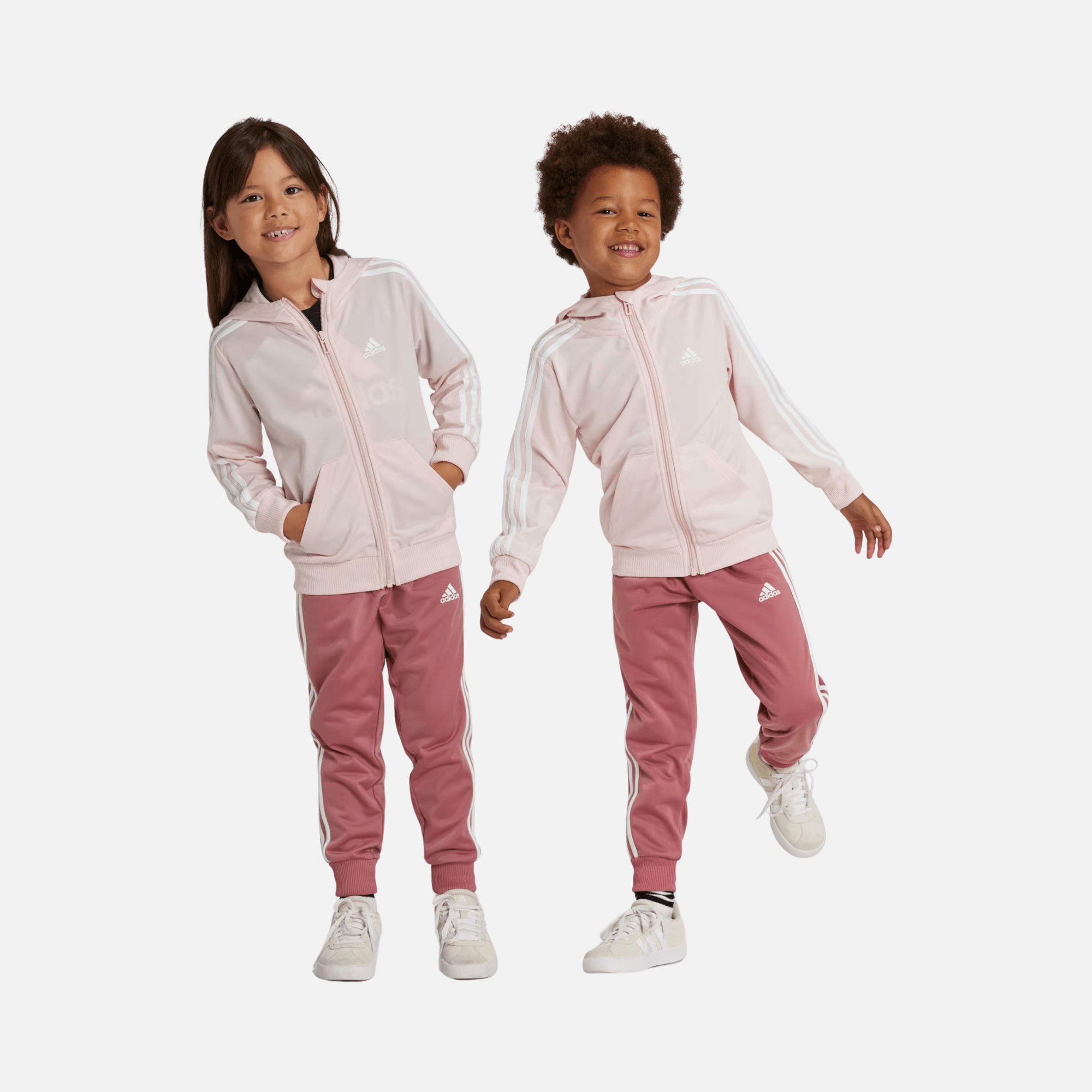 adidas Essentials 3-Stripes Shiny Çocuk Eşofman Takımı