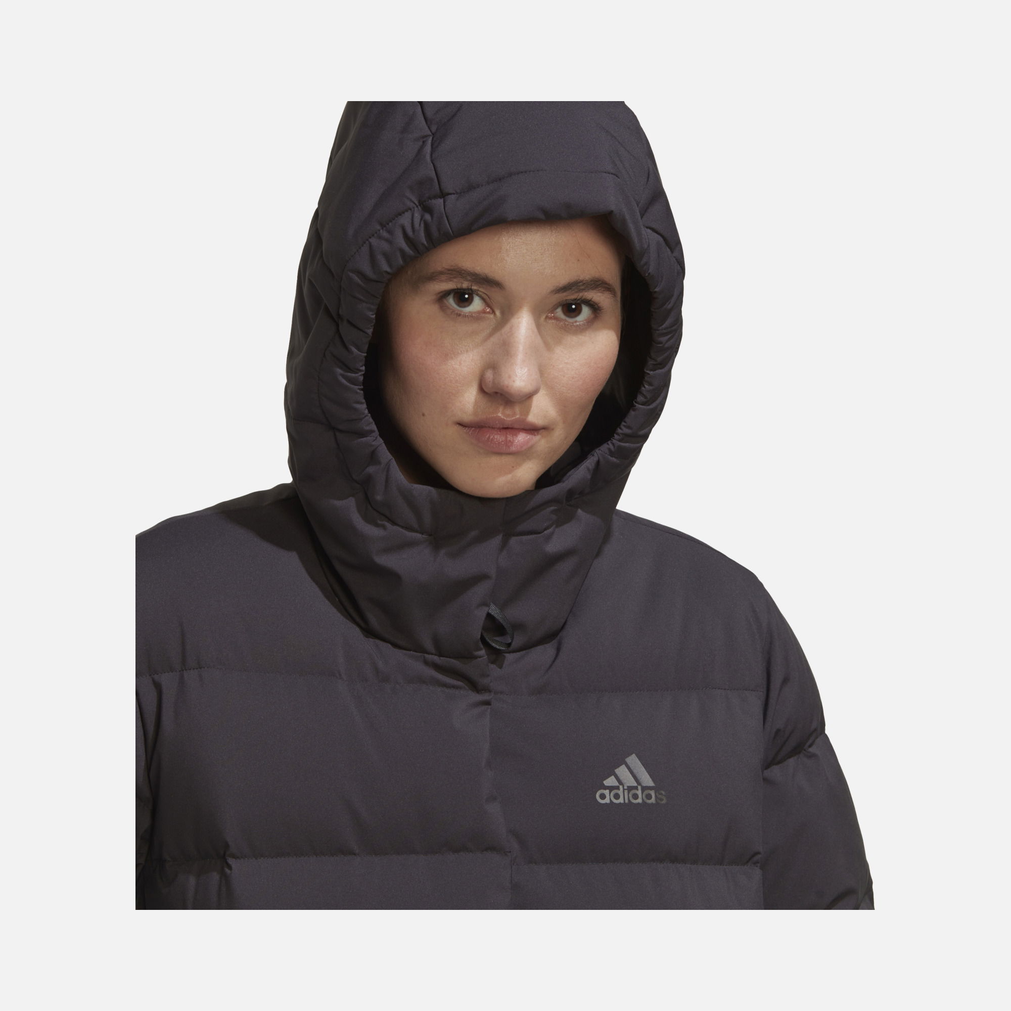 adidas Sportswear Helionic 600 Filled Bird Feathers Full-Zip Hoodie Kadın Mont