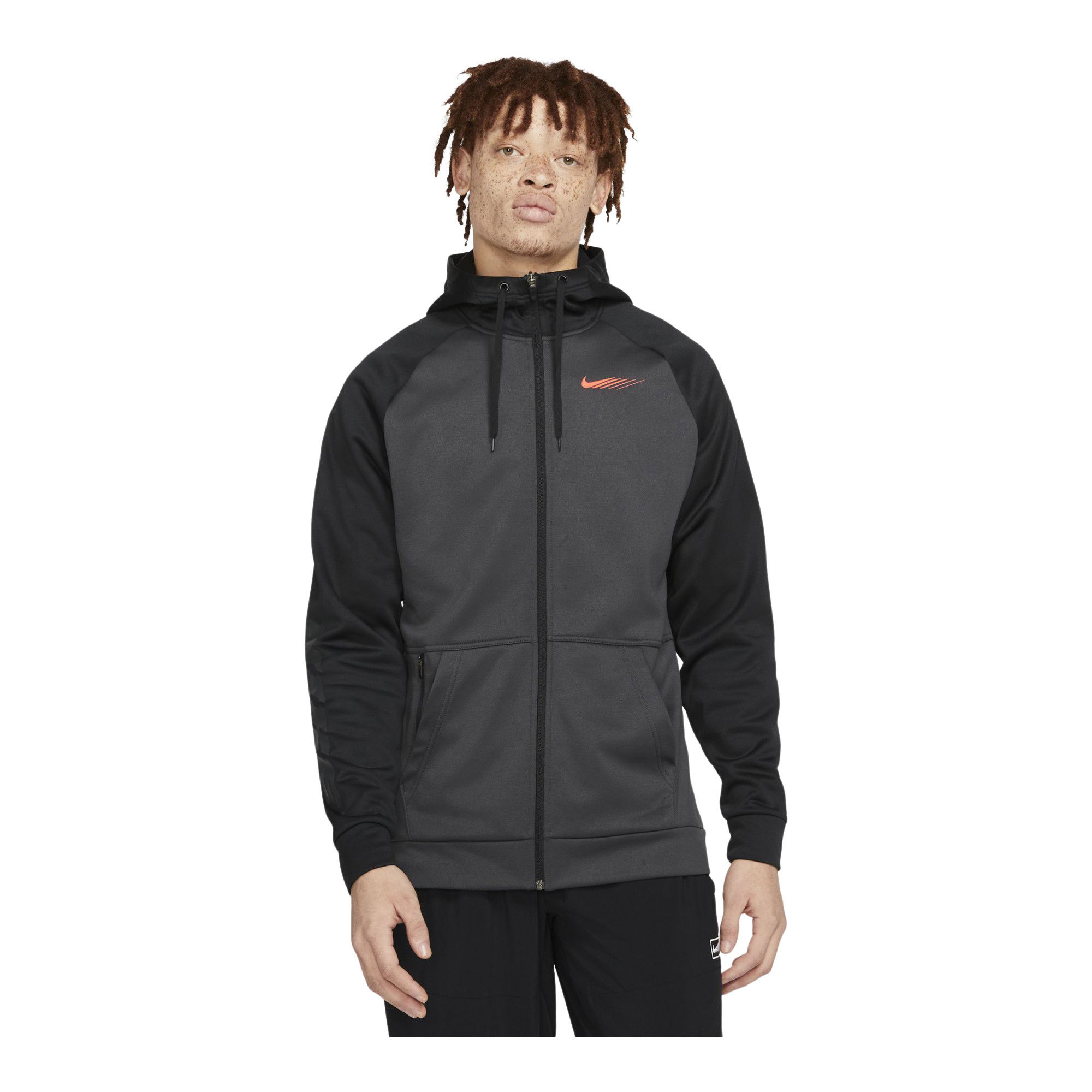 Nike Therma Sport Clash Full-Zip Training Hoodie Erkek Sweatshirt