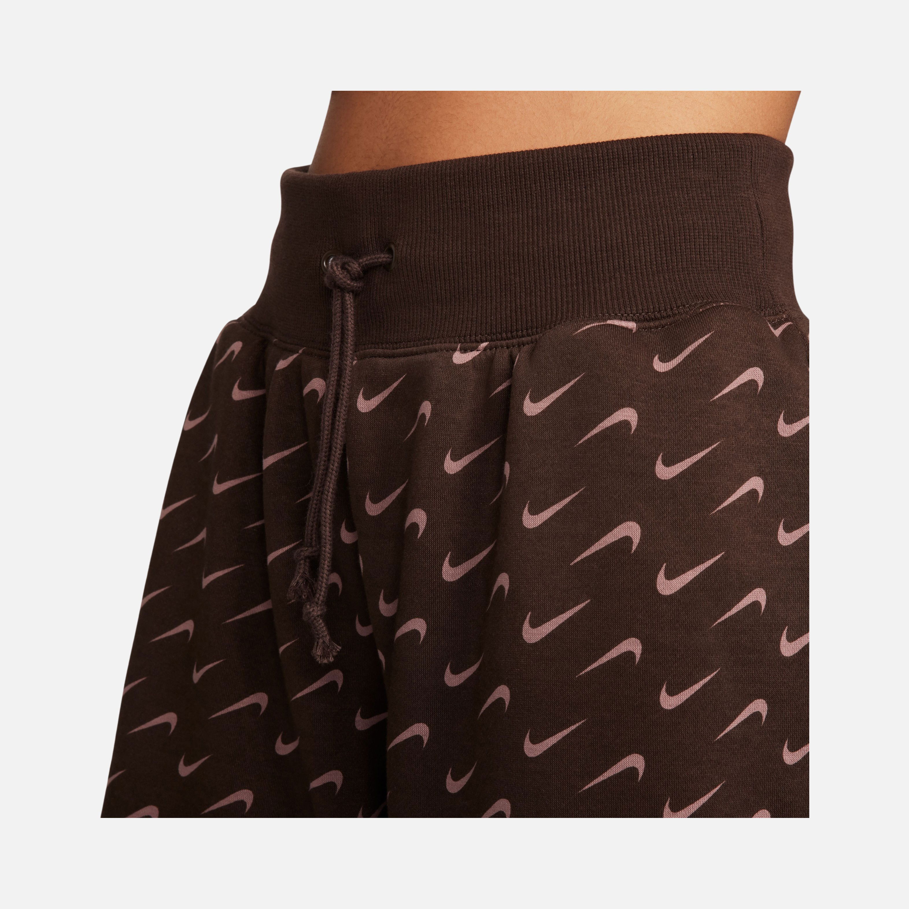 Nike Sportswear Phoenix Fleece Oversized All Over Printed Kadın Eşofman Altı