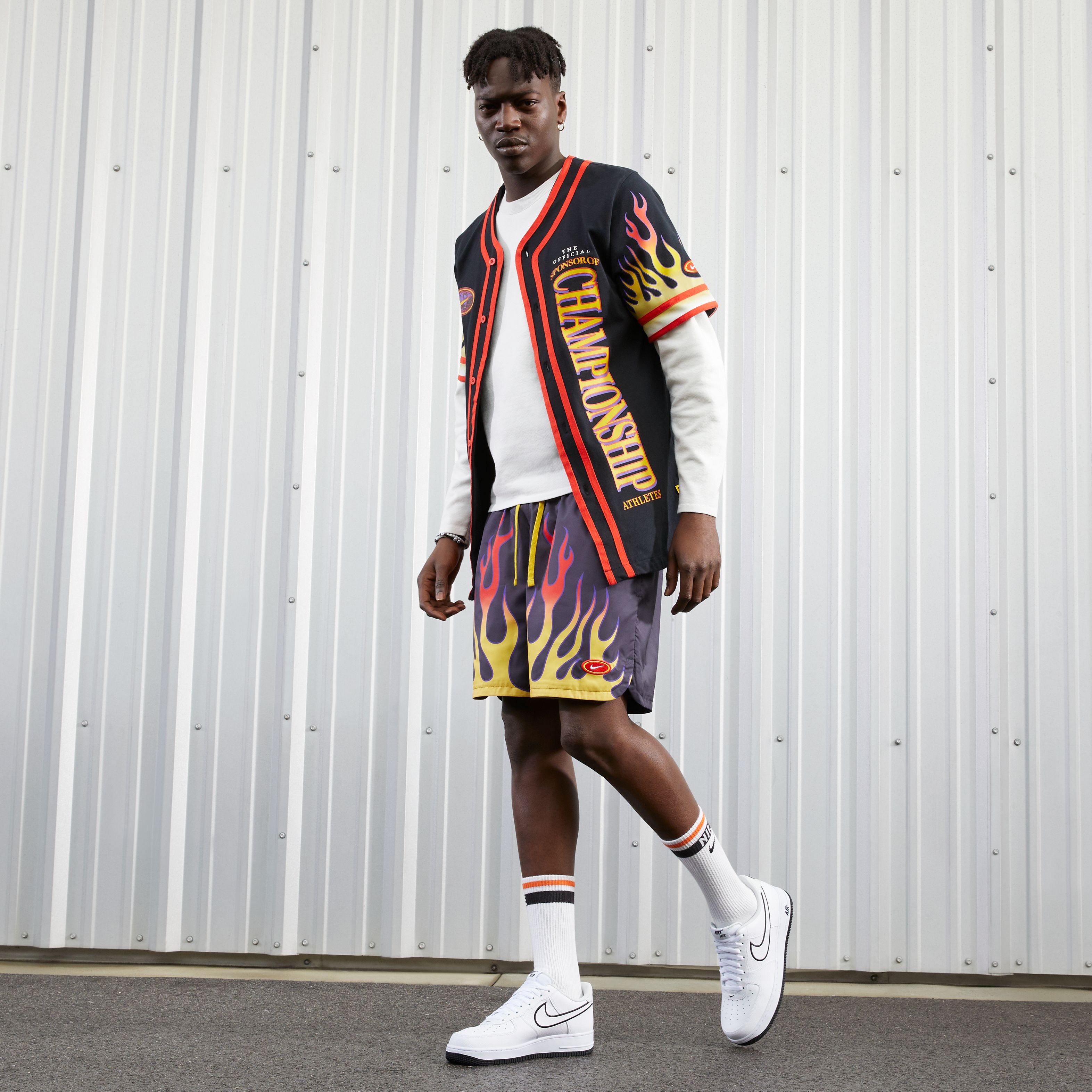 Nike Air Force 1 '07 ''Embroidered Swoosh'' Erkek Spor Ayakkabı