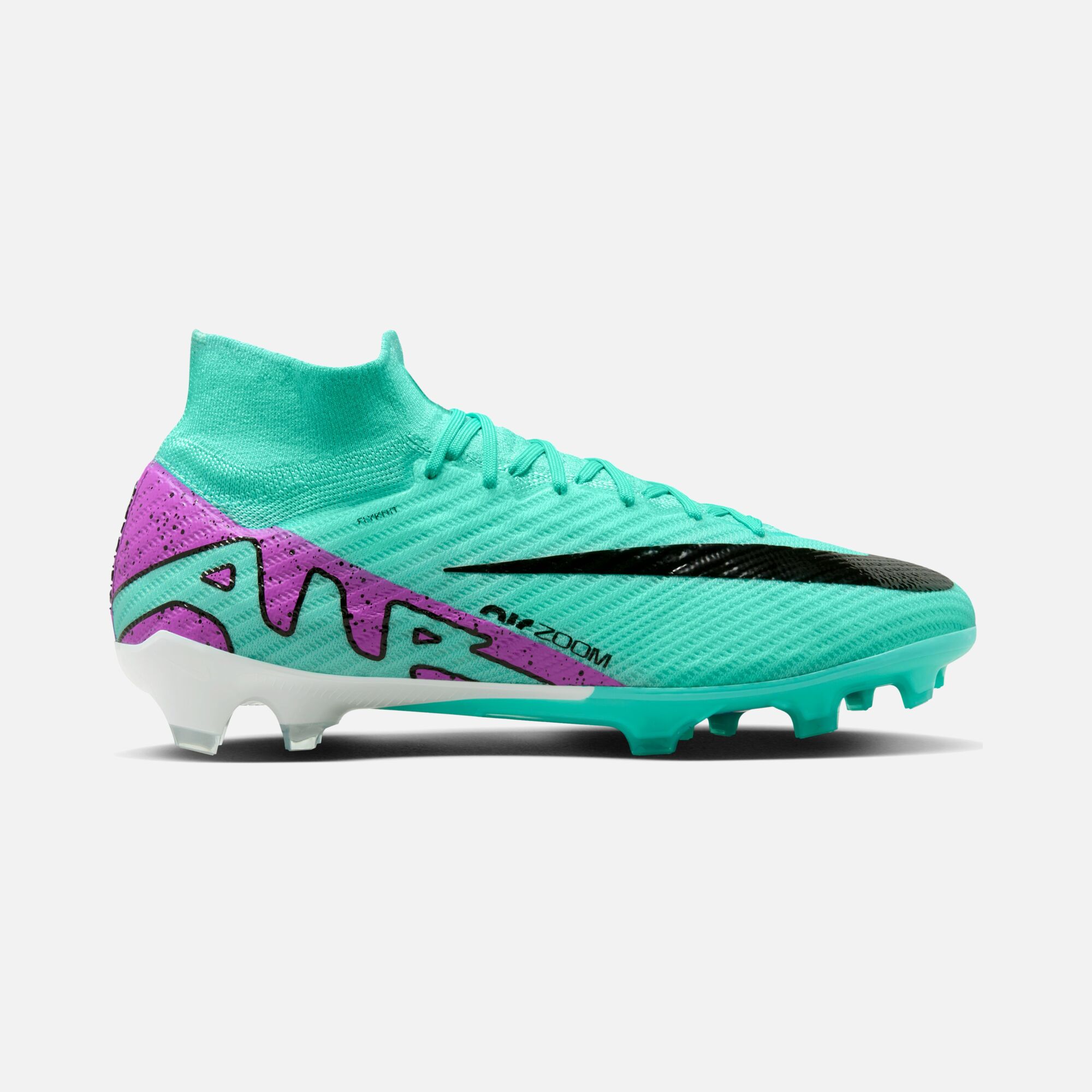 Nike Zoom Mercurial Superfly 9 Elite FG Firm Ground High-Top Erkek Krampon