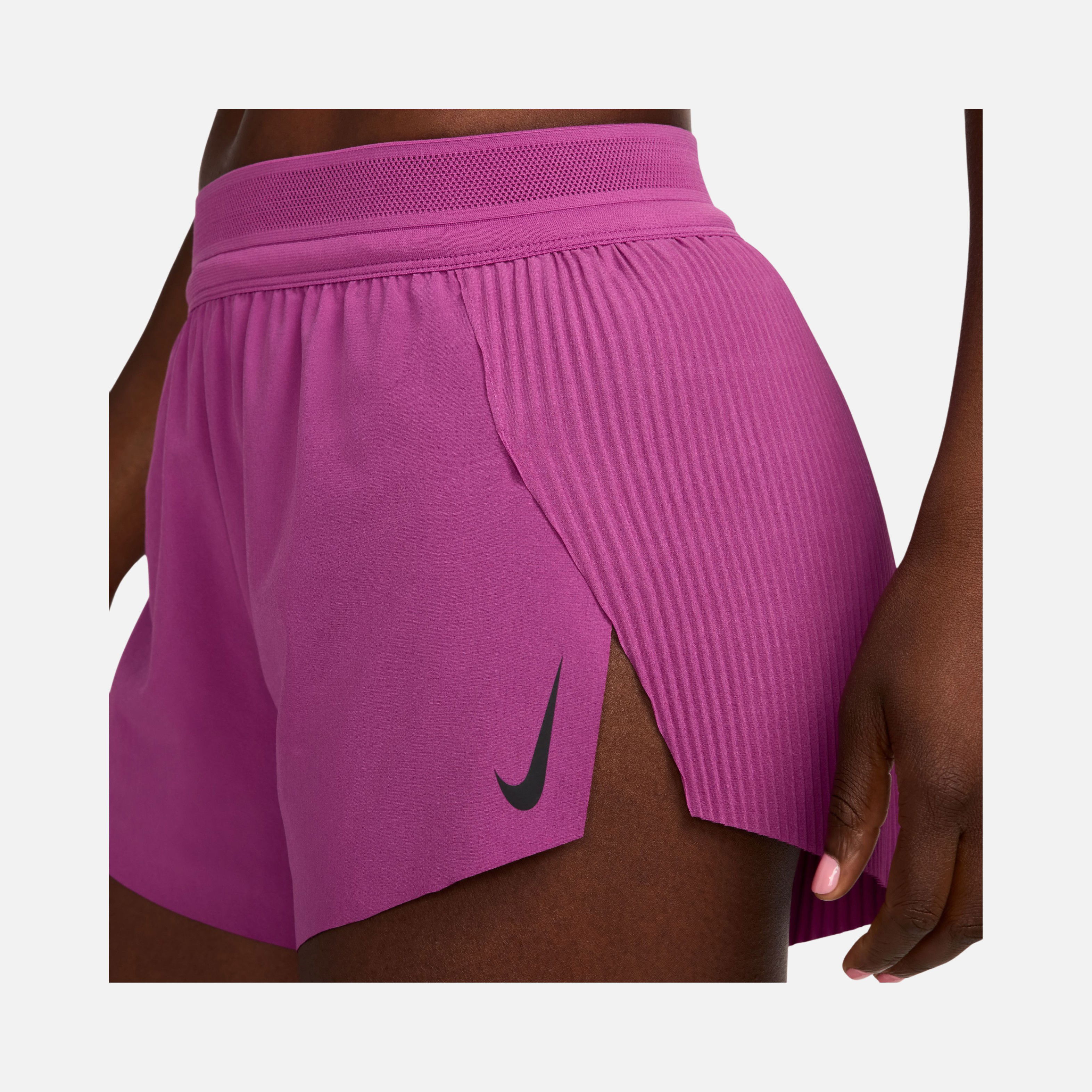 Nike AeroSwift Dri-Fit ADV Mid-Rise Brief-Lined 3" Running Kadın Şort
