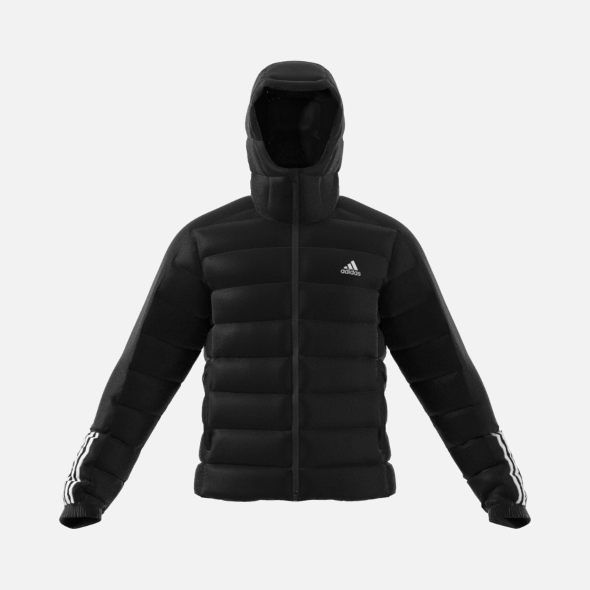 adidas Itavic 3-Stripes Midweight Full-Zip Hoodie Erkek Mont