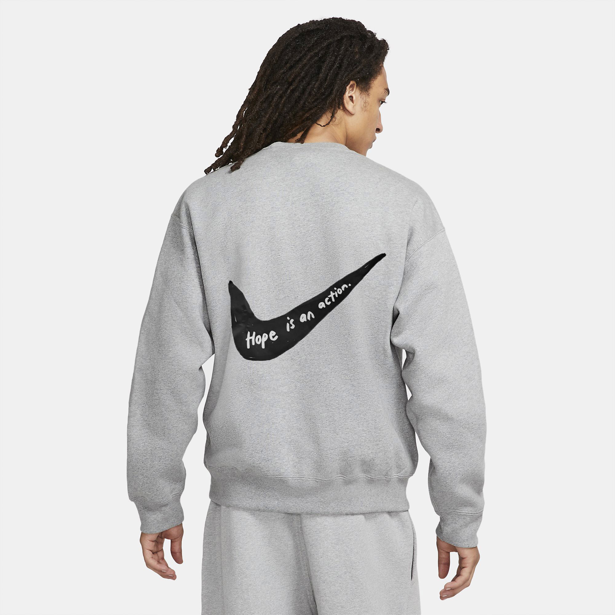 Nike Sportswear Solo Swoosh Fleece Heavyweight Erkek Sweatshirt