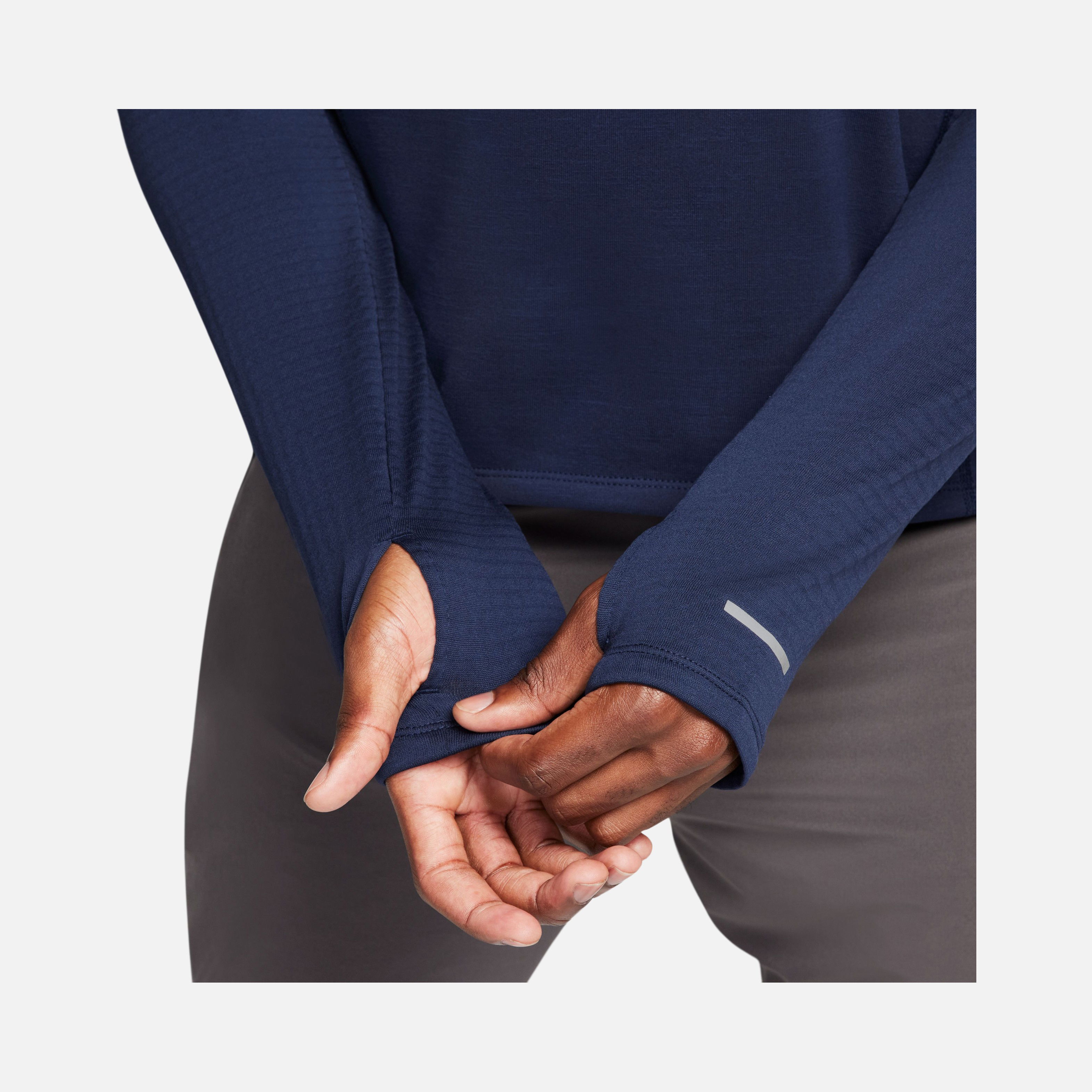 Nike Repel Therma-Fit 1/2-Zip Running Long-Sleeve Erkek Tişört