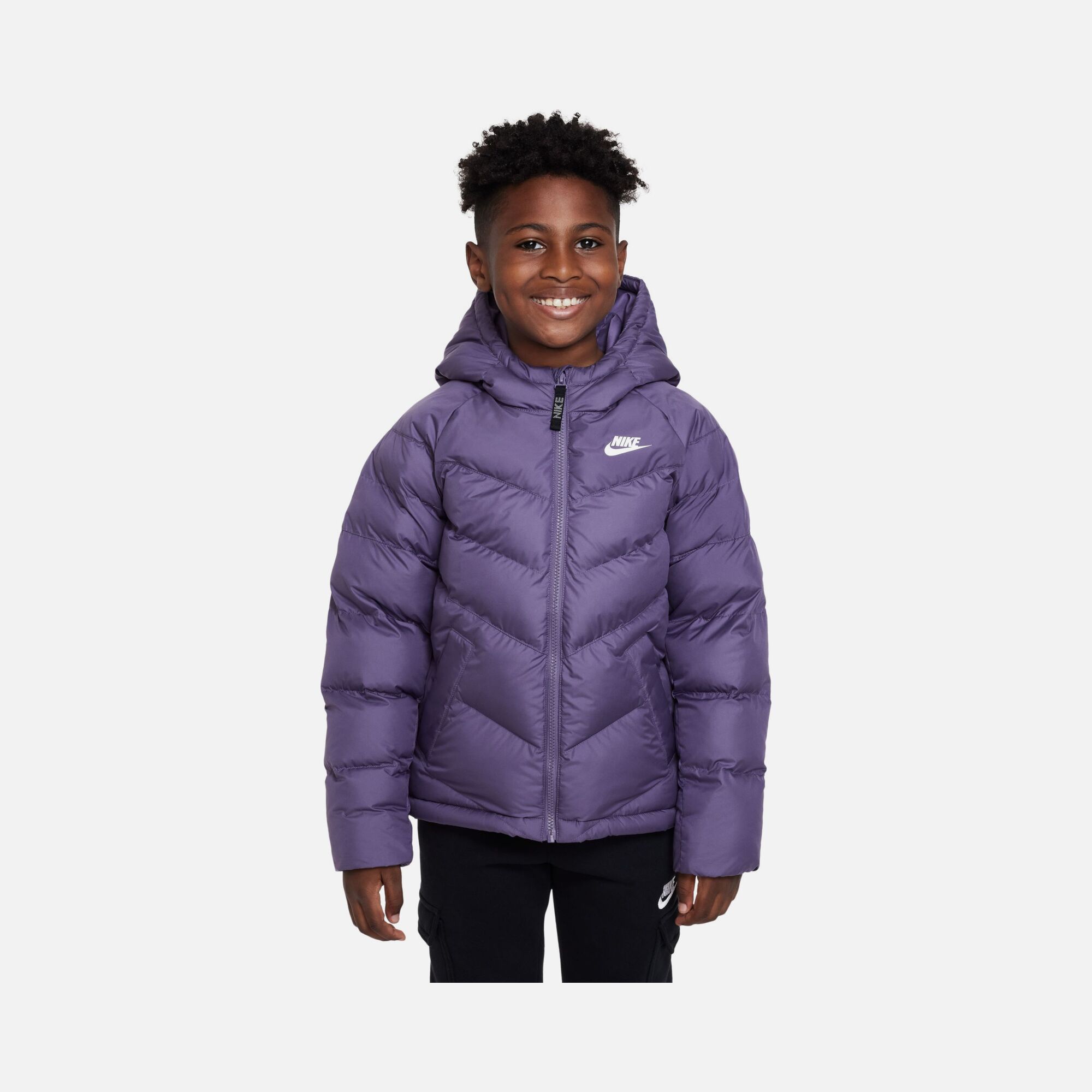 Nike Sportswear Synthetic-Fill FW22 Full-Zip Hoodie Çocuk Mont