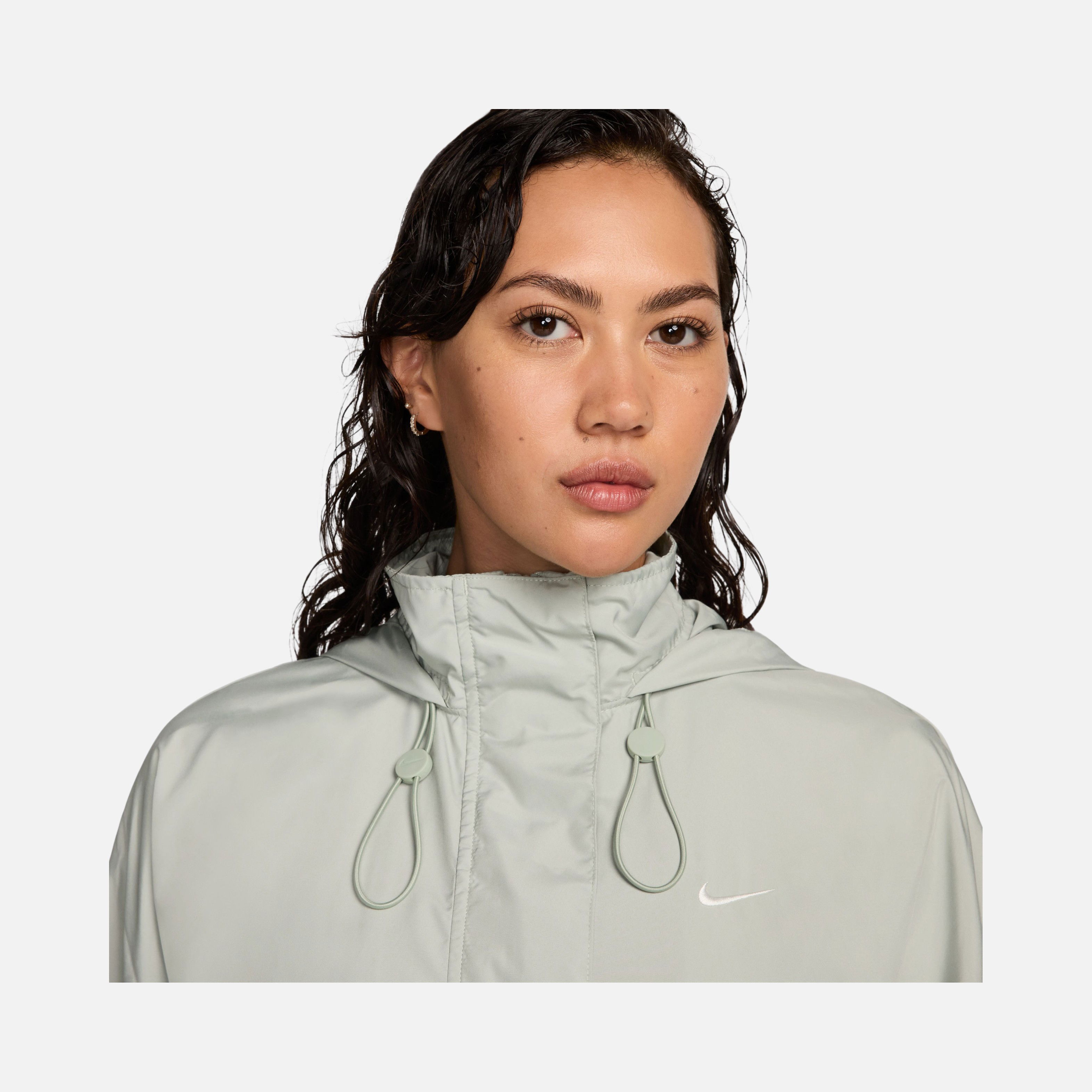 Nike Sportswear Essential High-Low Hemline Oversized Full-Zip Hoodie Kadın Ceket