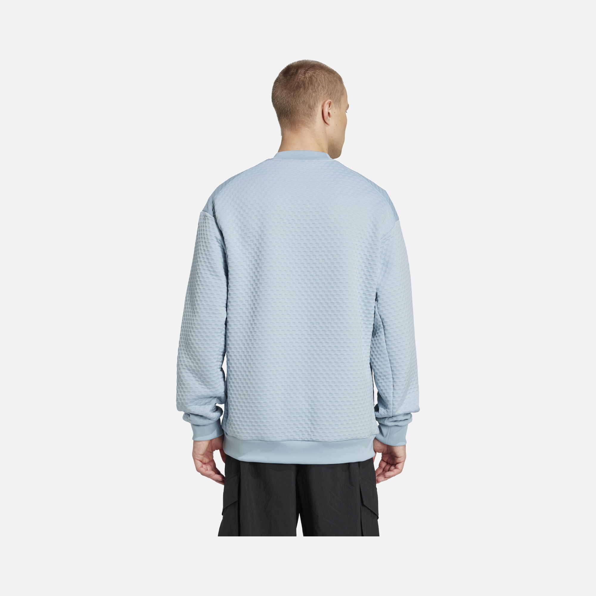 adidas Terrex Xploric Waffle Knit Crewneck Hiking Erkek Sweatshirt