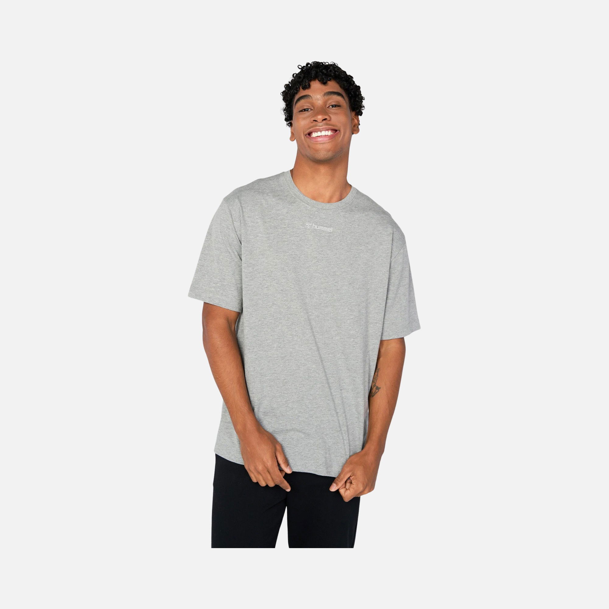 Hummel Sportswear Baran Oversize Short-Sleeve Erkek Tişört