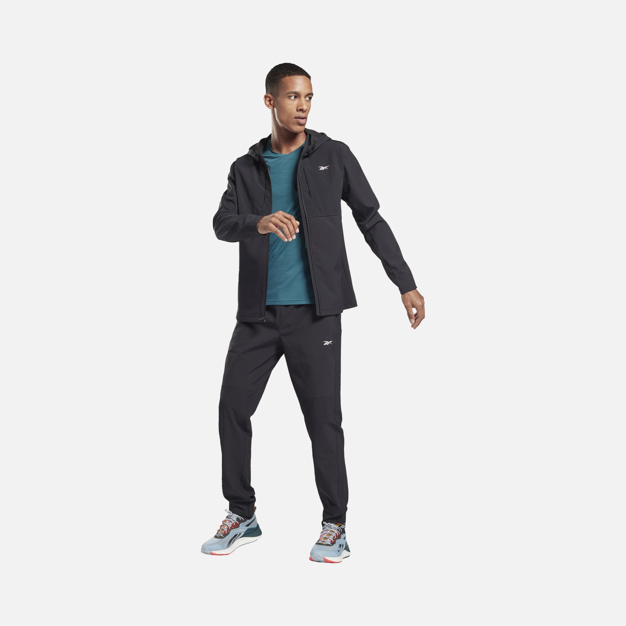 Reebok Techstyle Thermowarm+Graph Training Full-Zip Erkek Ceket