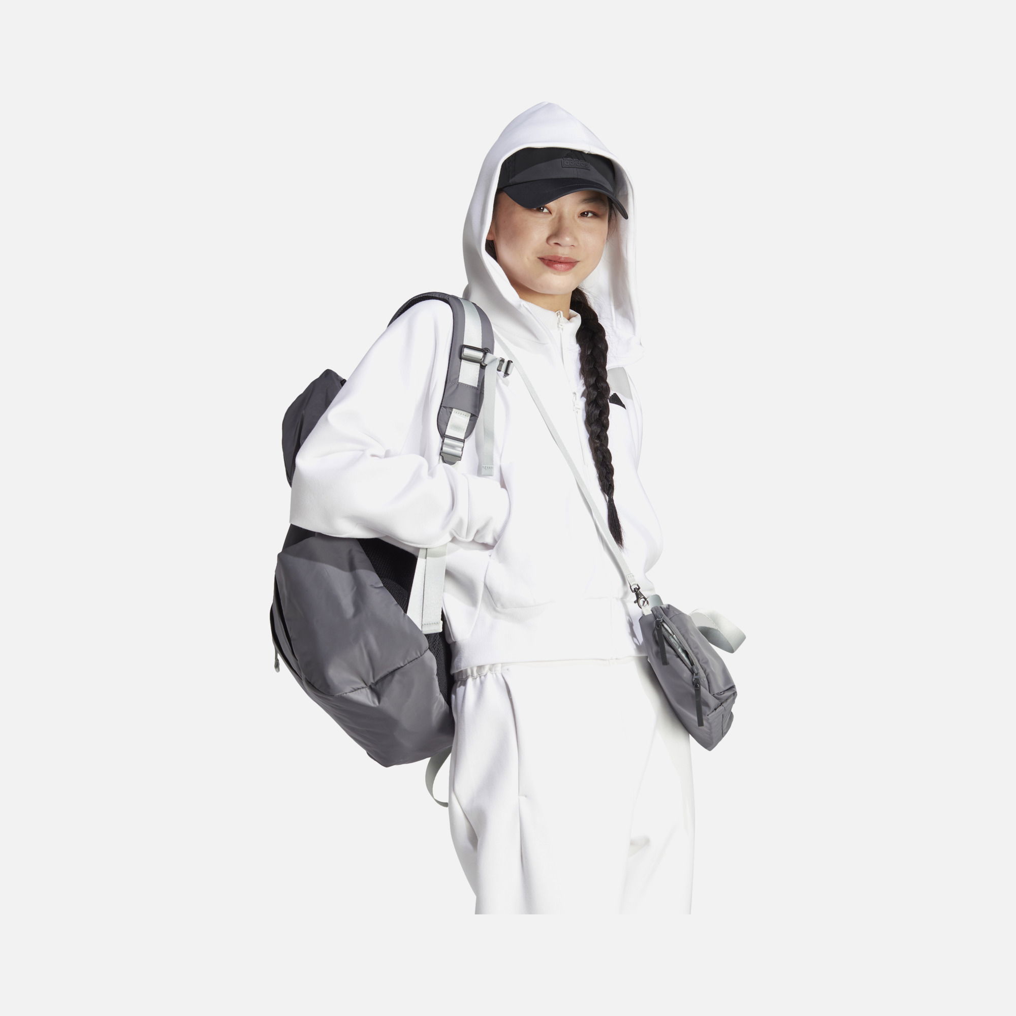 adidas Sportswear  Z.N.E. Full-Zip Hoodie kadın Sweatshirt