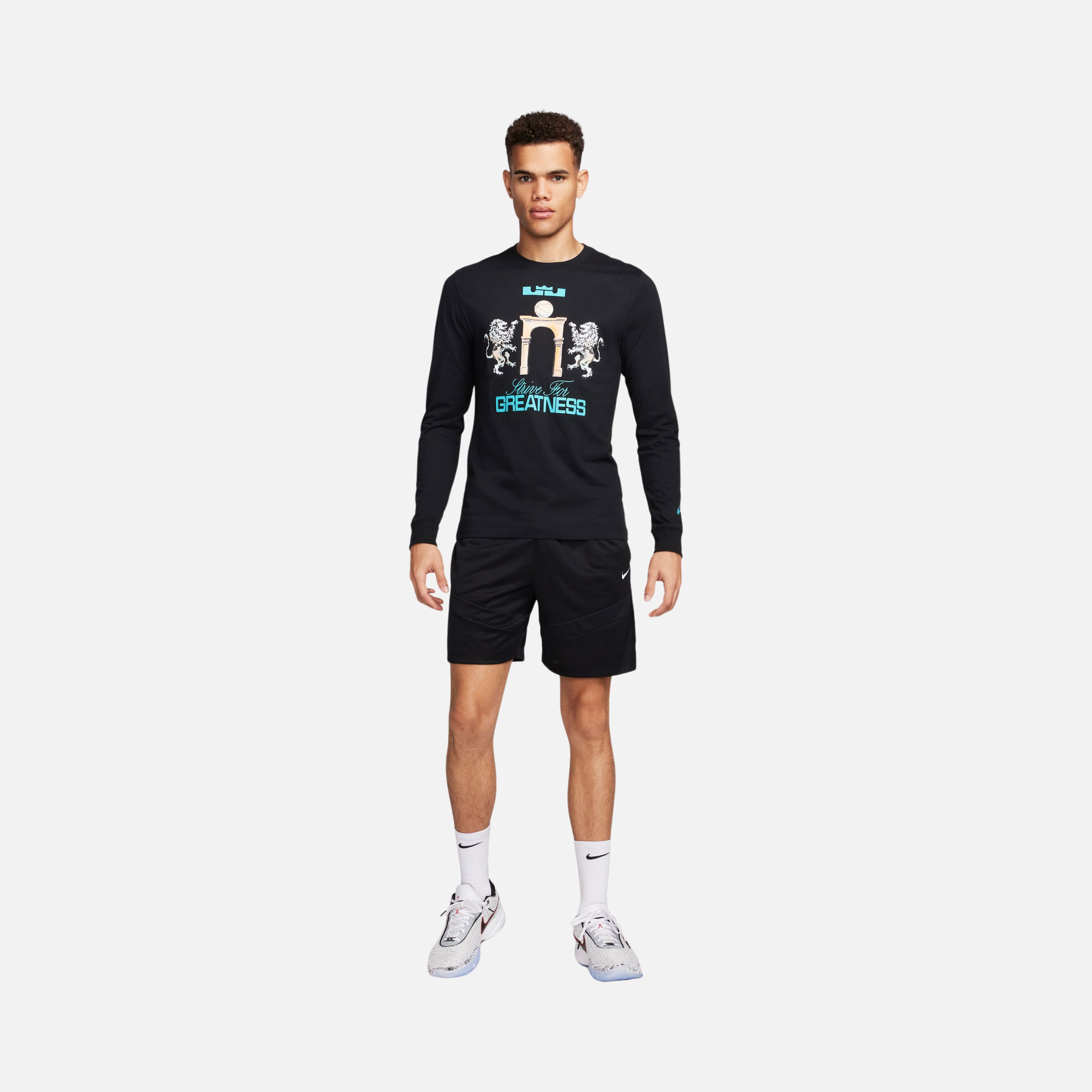 Nike LeBron Signature ''by artist Jacob Rochester'' Long-Sleeve Erkek Tişört