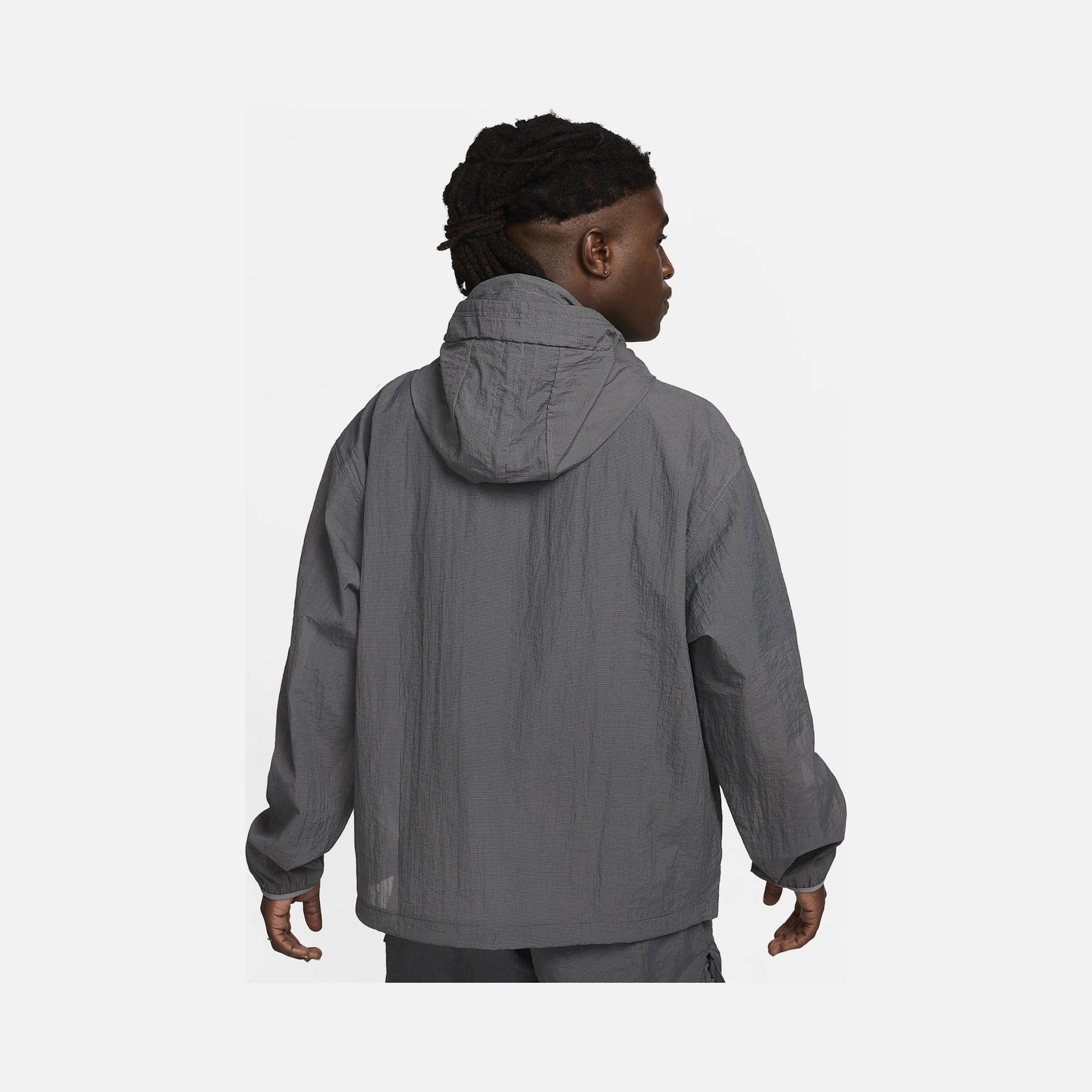 Nike Sportswear Tech Pack Woven Mesh Pullover Adjustable Hoodie Erkek Ceket