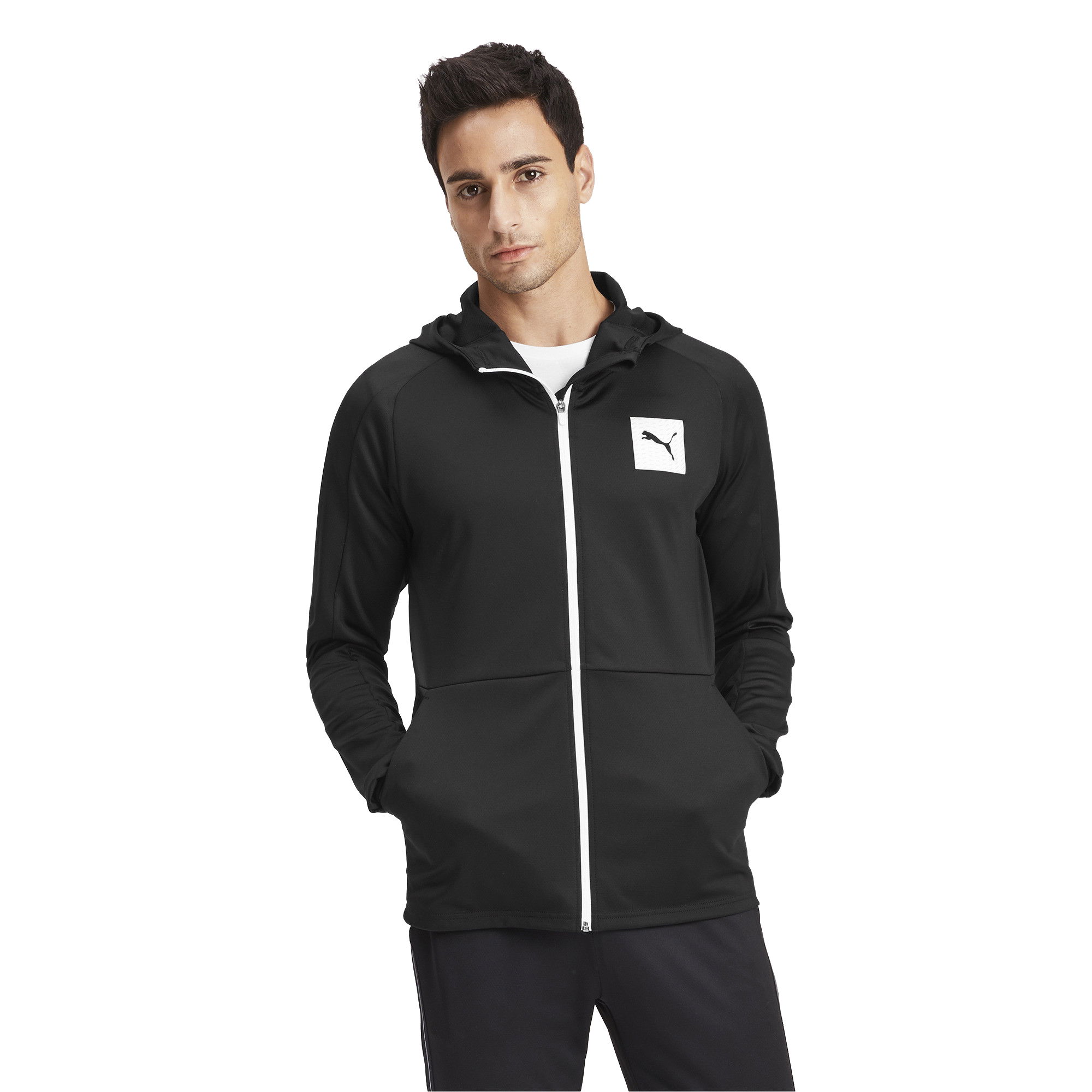 Puma Tec Sports Full Zip Hoody Kapüşonlu Erkek Ceket