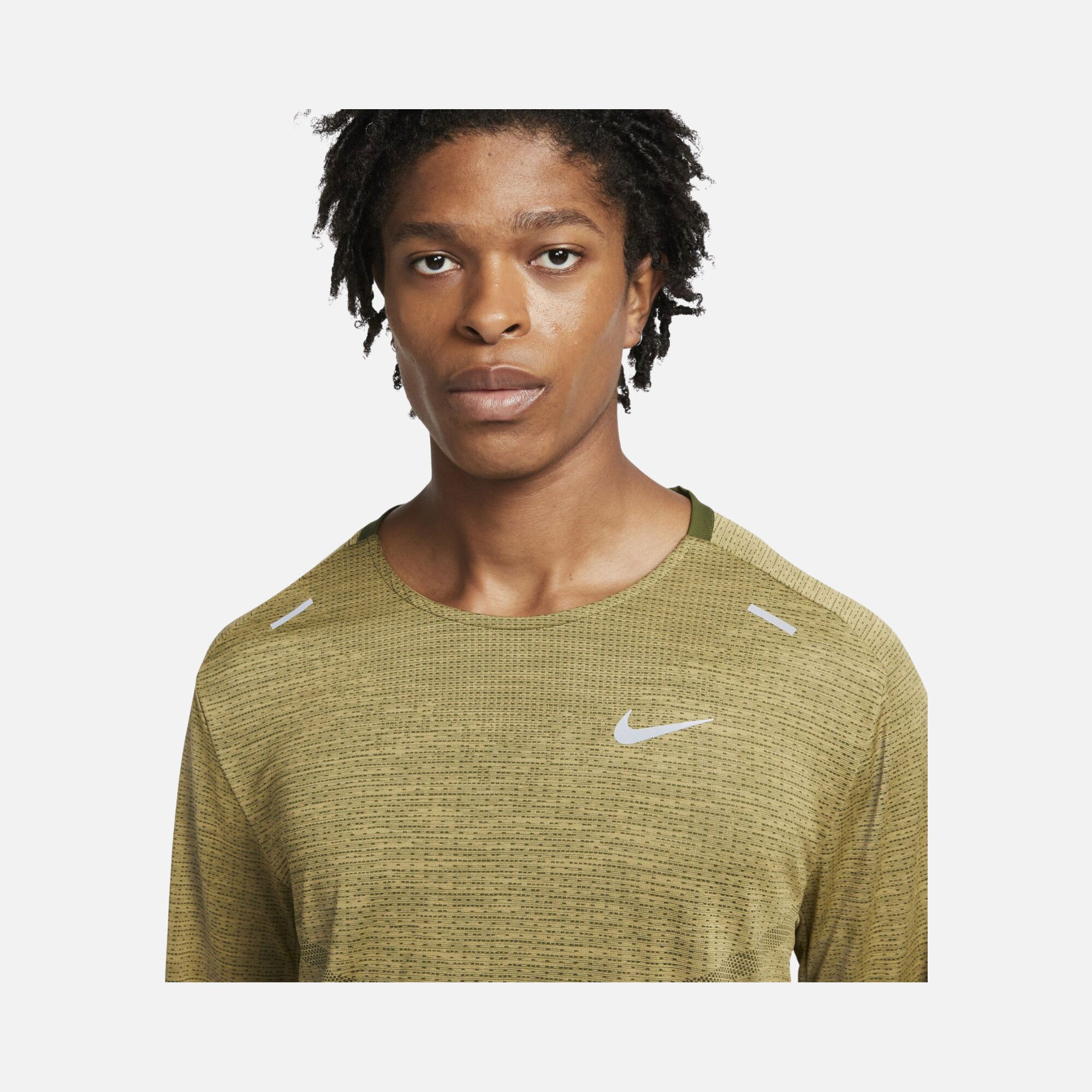 Nike Dri-Fit ADV Techknit Ultra Long-Sleeve Running Erkek Tişört