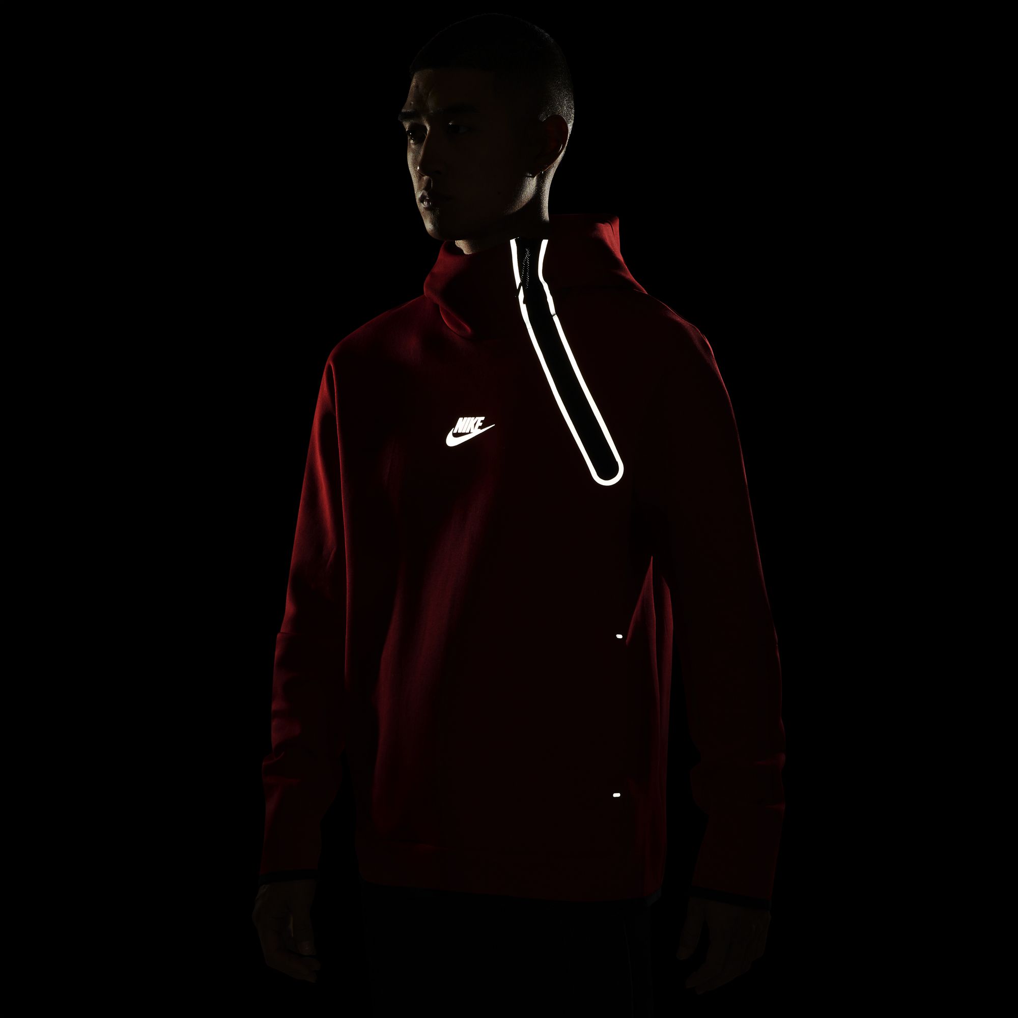 Nike Sportswear Tech Fleece Pullover Half-Zip Hoodie Erkek Sweatshirt