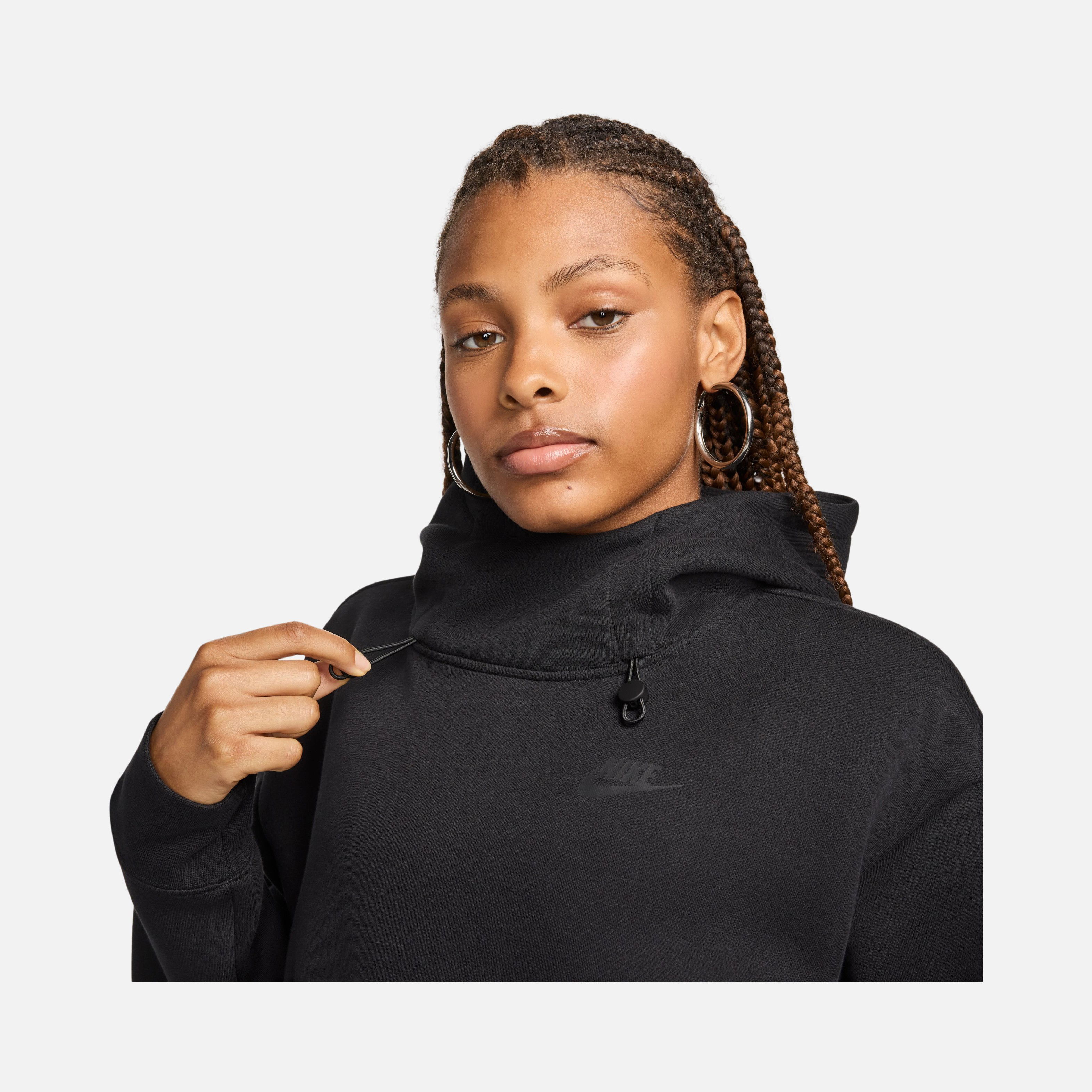 Nike Sportswear Tech Fleece Oversized Hoodie Kadın Sweatshirt