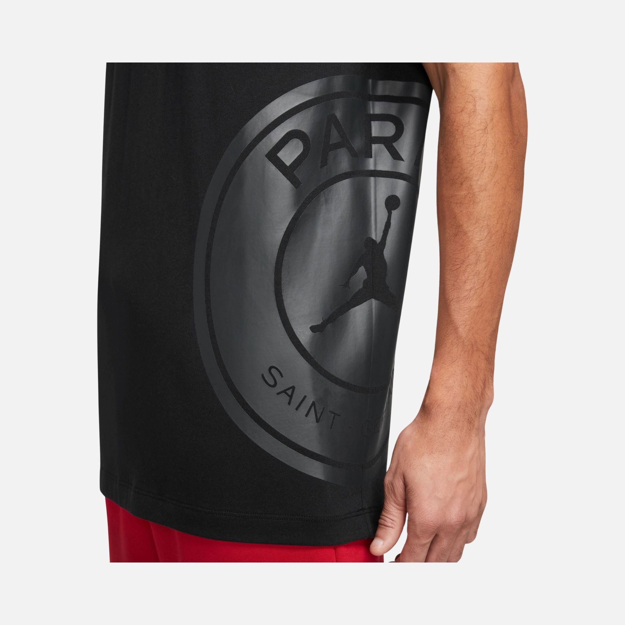 Nike Jordan Paris Saint-Germain Logo Short-Sleeve Erkek Tişört